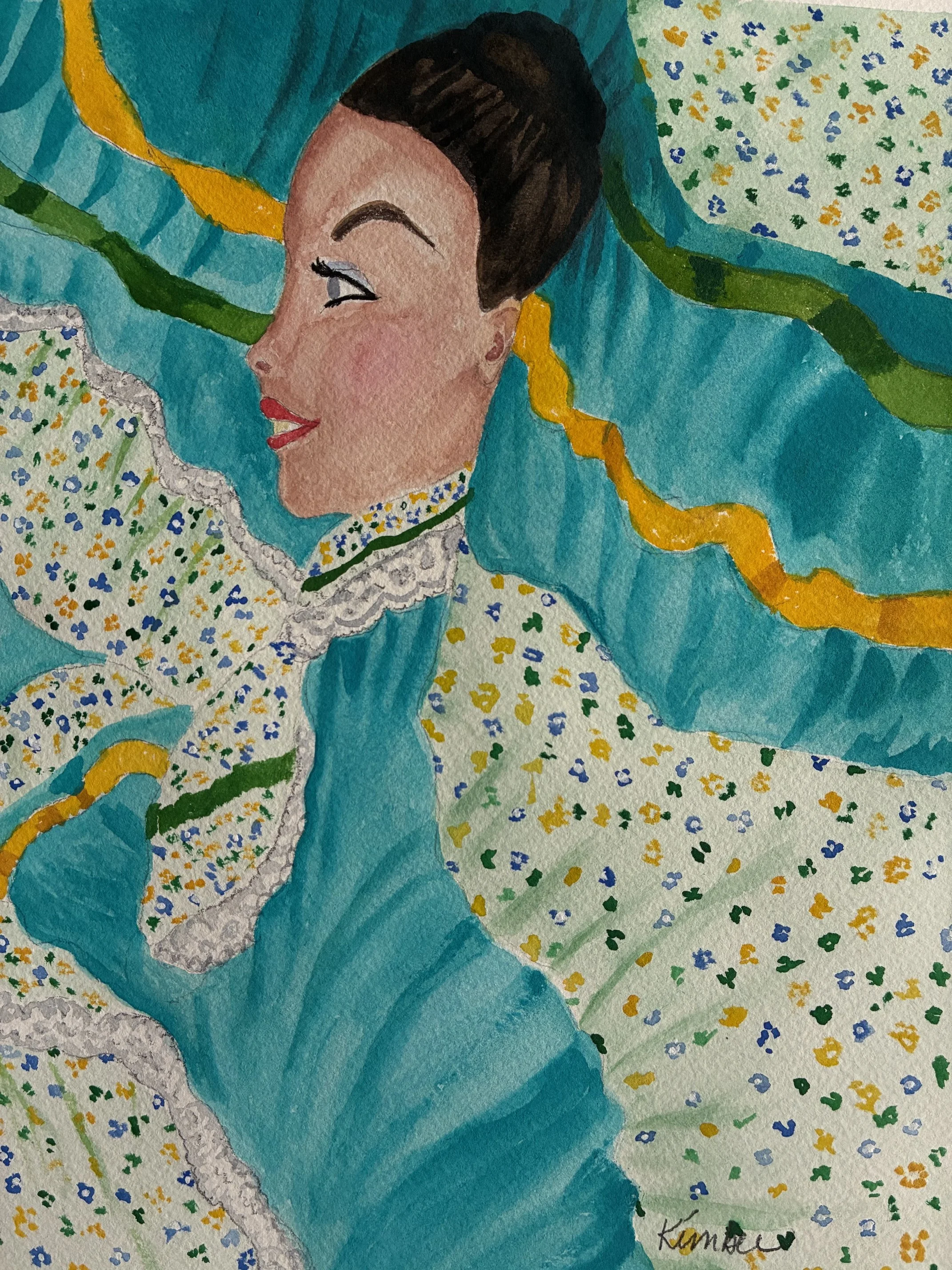 Fiesta de Taos Dancer
10 X 14"
$300.00