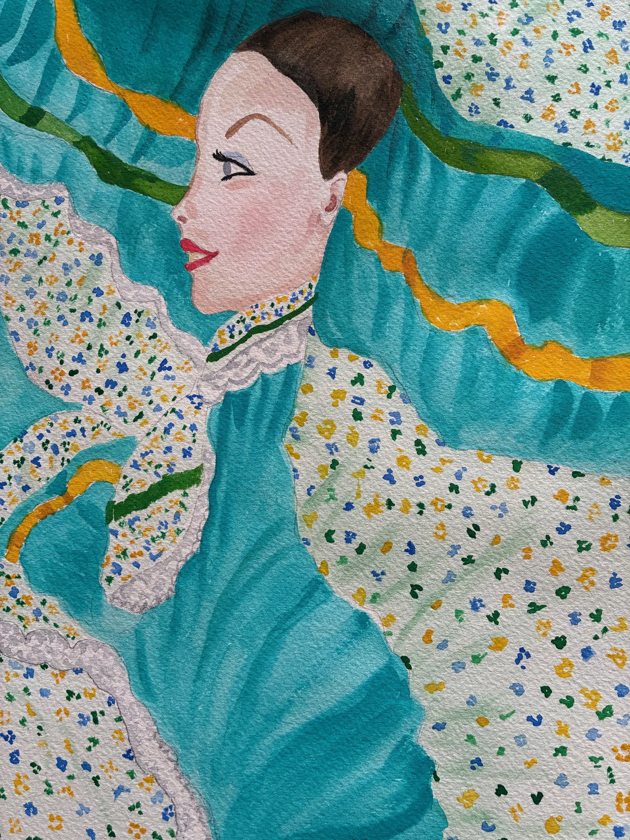 Fiesta de Taos Dancer
8.5 X 12"
$350.00
