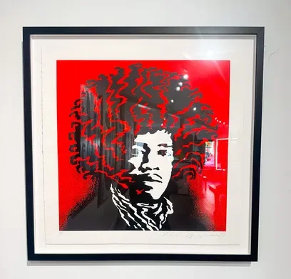 Jimi Hendrix (Red)