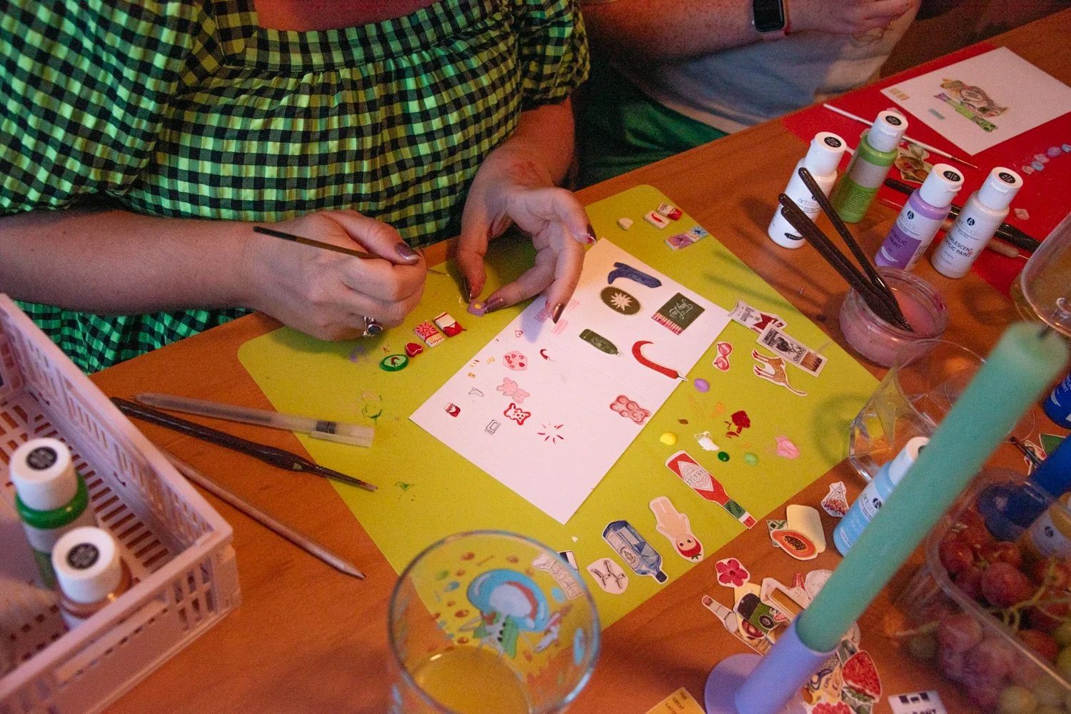Make your own charm necklace workshop