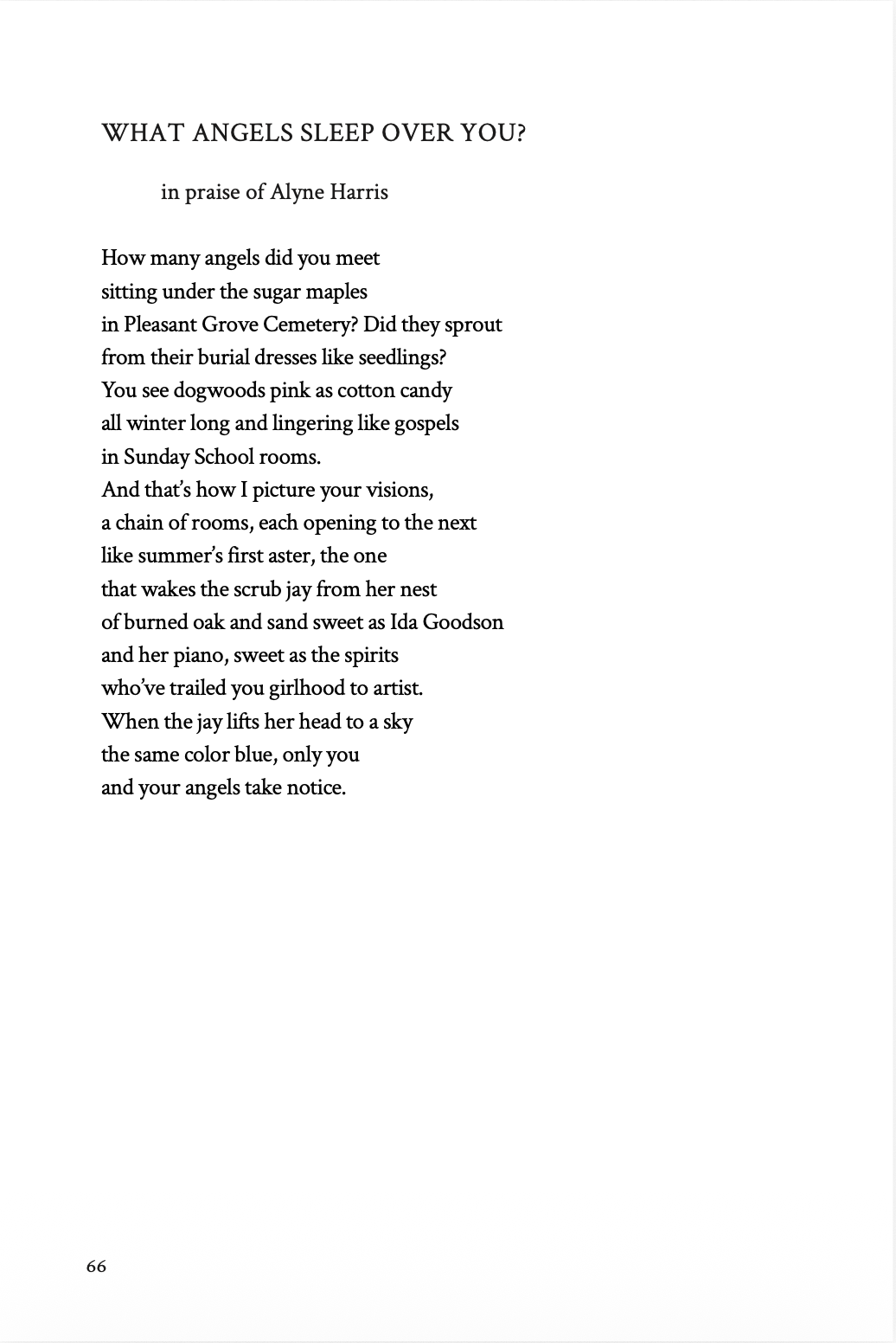 What Angels Sleep Over You - Poem by Carrie Meadows