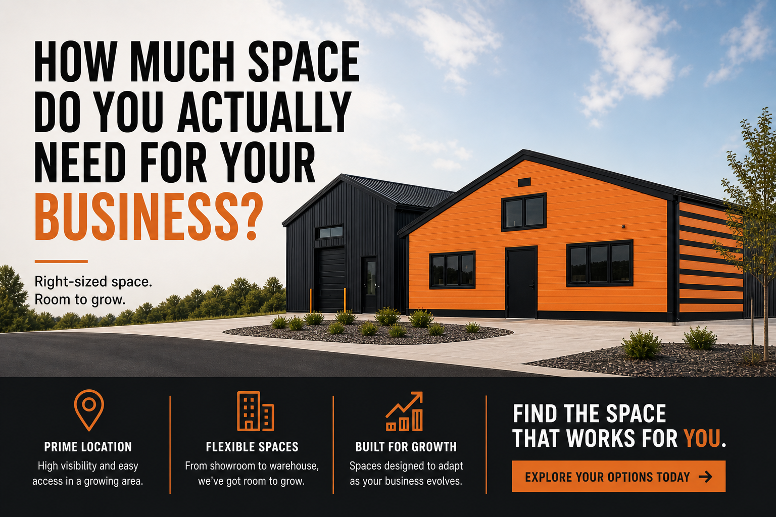 How Much Space Do You Actually Need for Your Business?