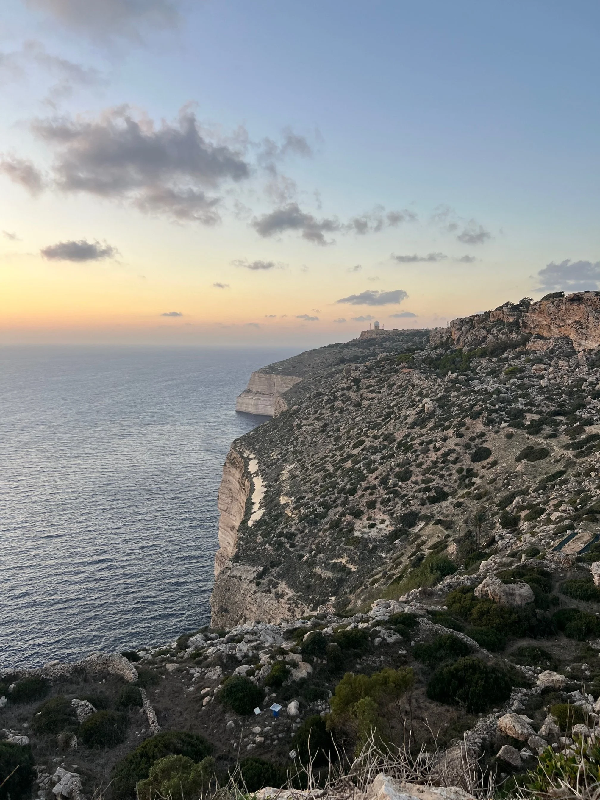 Dingli Cliffs at Sunset in November.jpg
