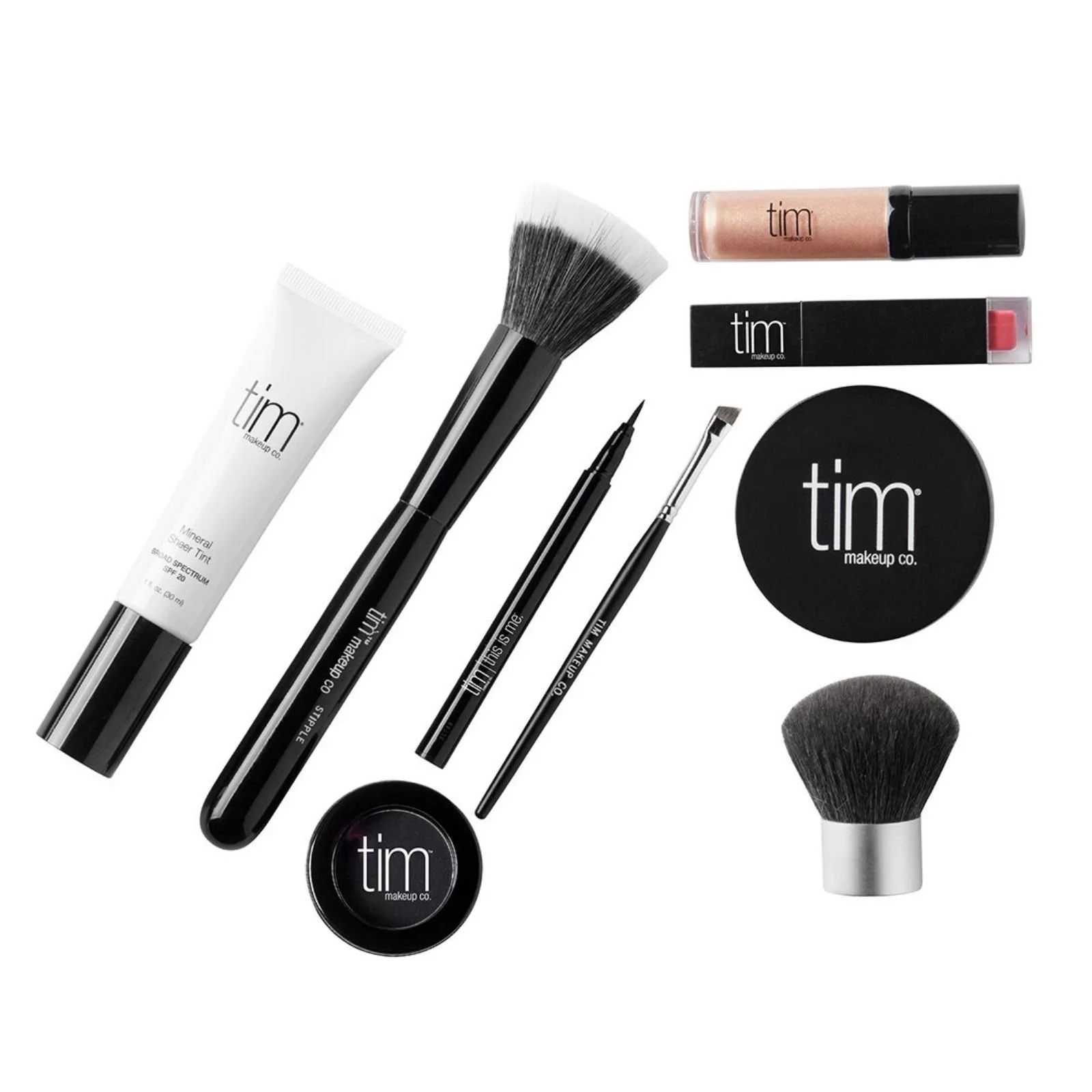 TIM Makeup Kit with brushes