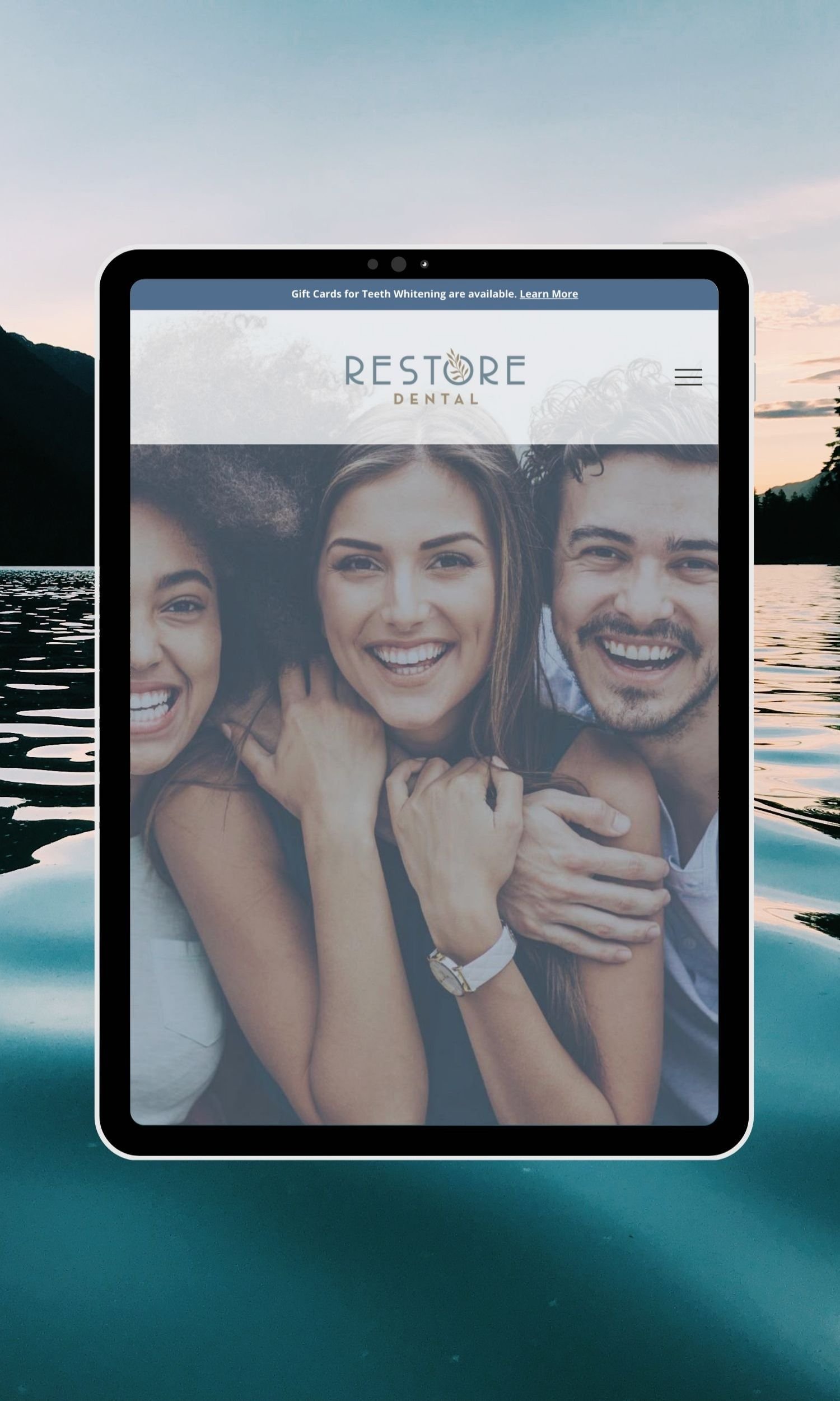 Restore Dental website by Monica Guilian Inc.