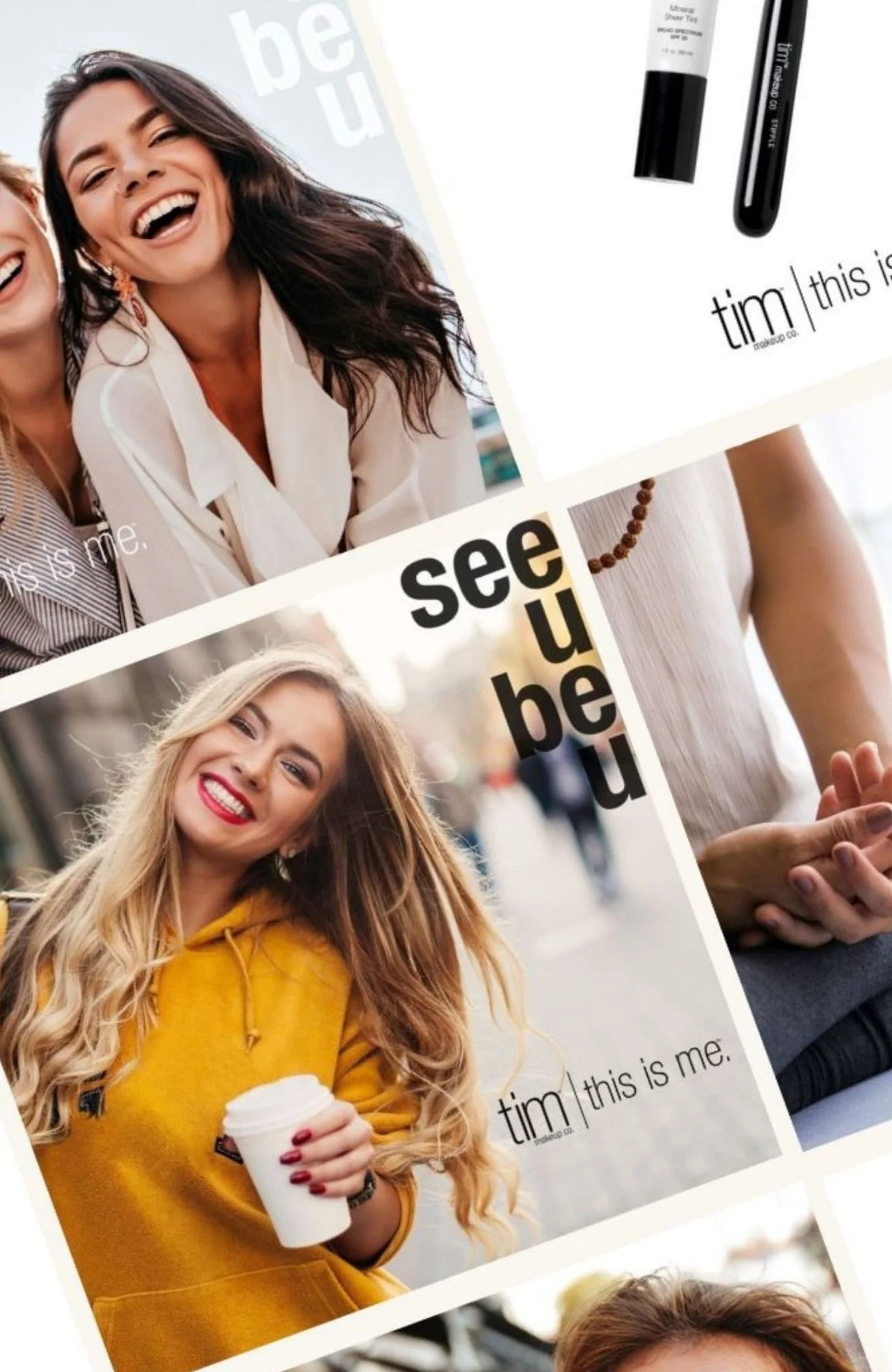 TIM Makeup social media campaign by Monica Guilian Inc.