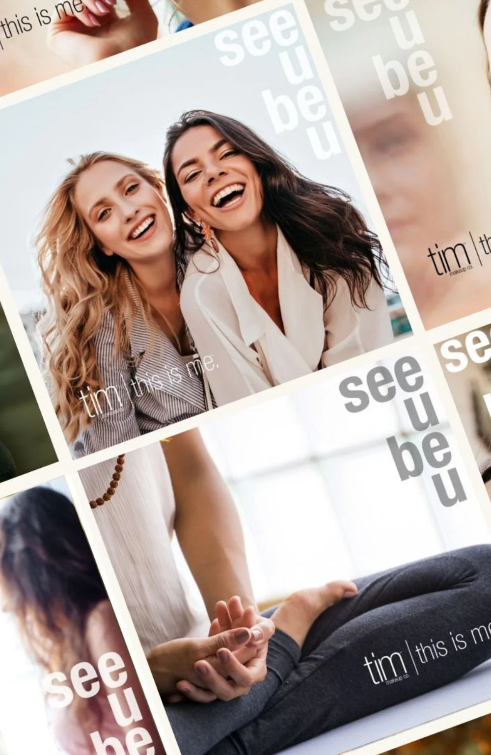 TIM Makeup social media campaign by Monica Guilian Inc.