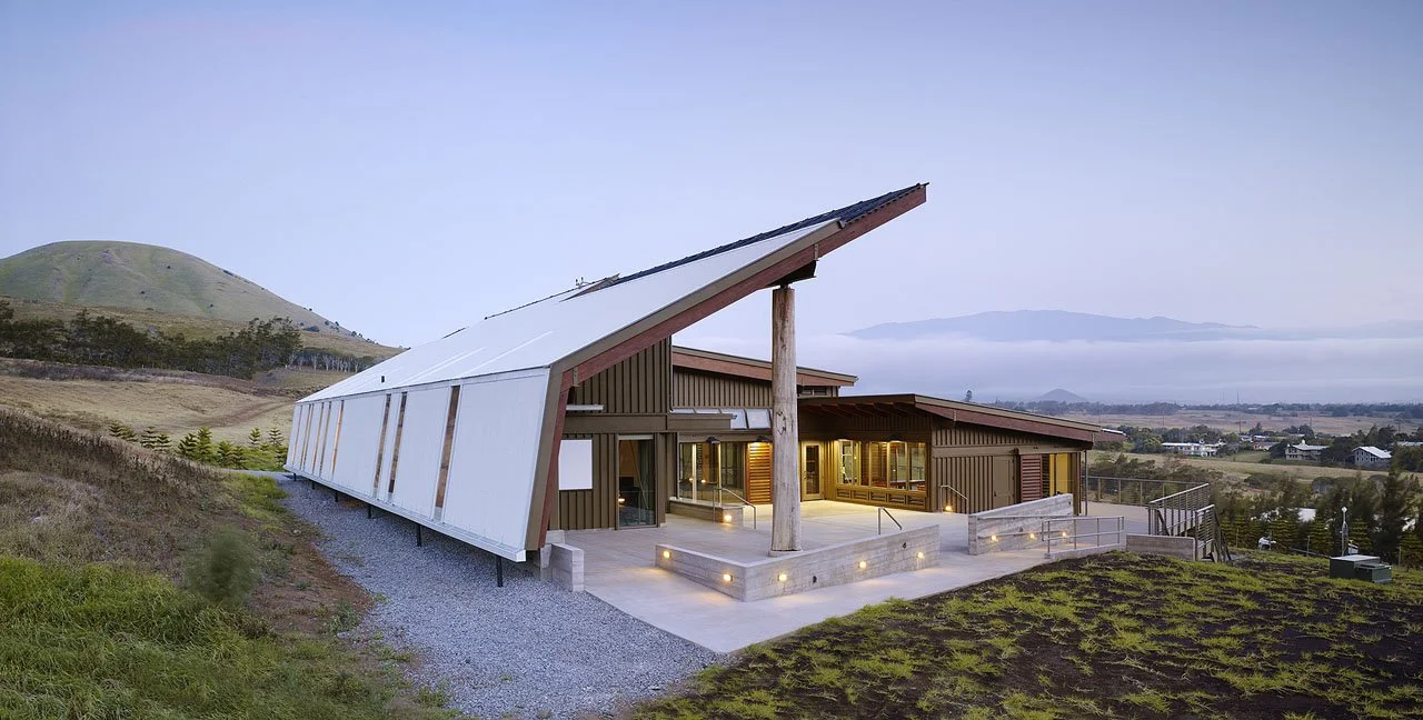 Hawaii Preperatory Academy Regernative Building in Hawaii