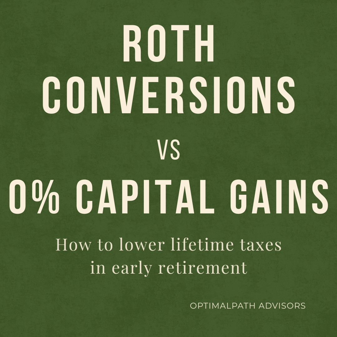 Tax Opportunities in Early Retirement: Roth Conversions vs Capital Gain Harvesting