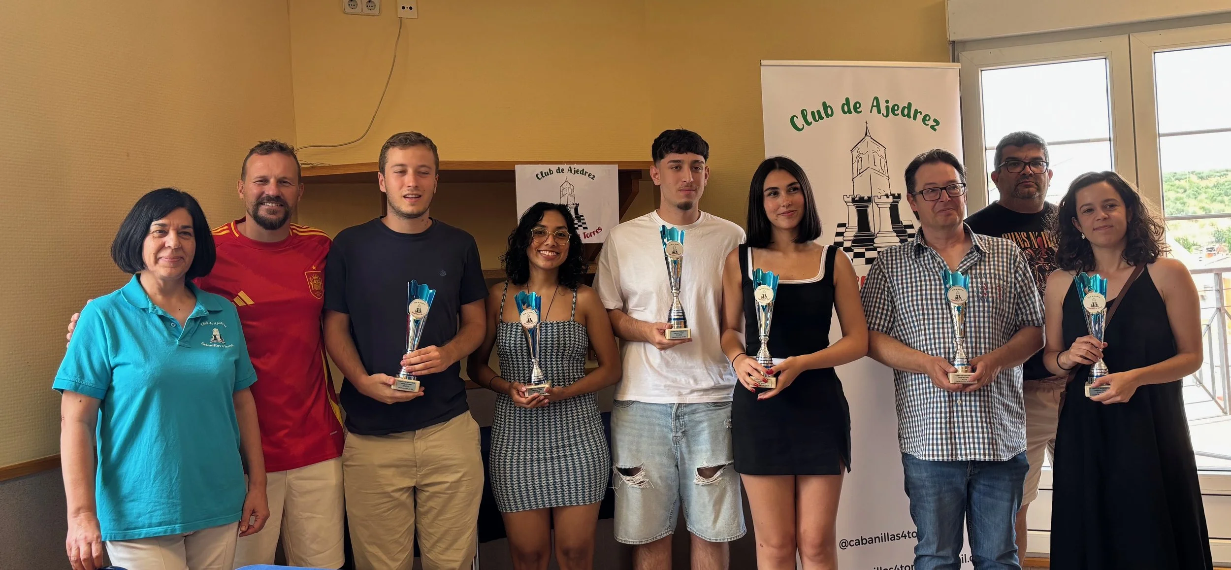 Miguel Roquero y Mireia García campeones del II Torneo de Ajedrez por Parejas Mixtas