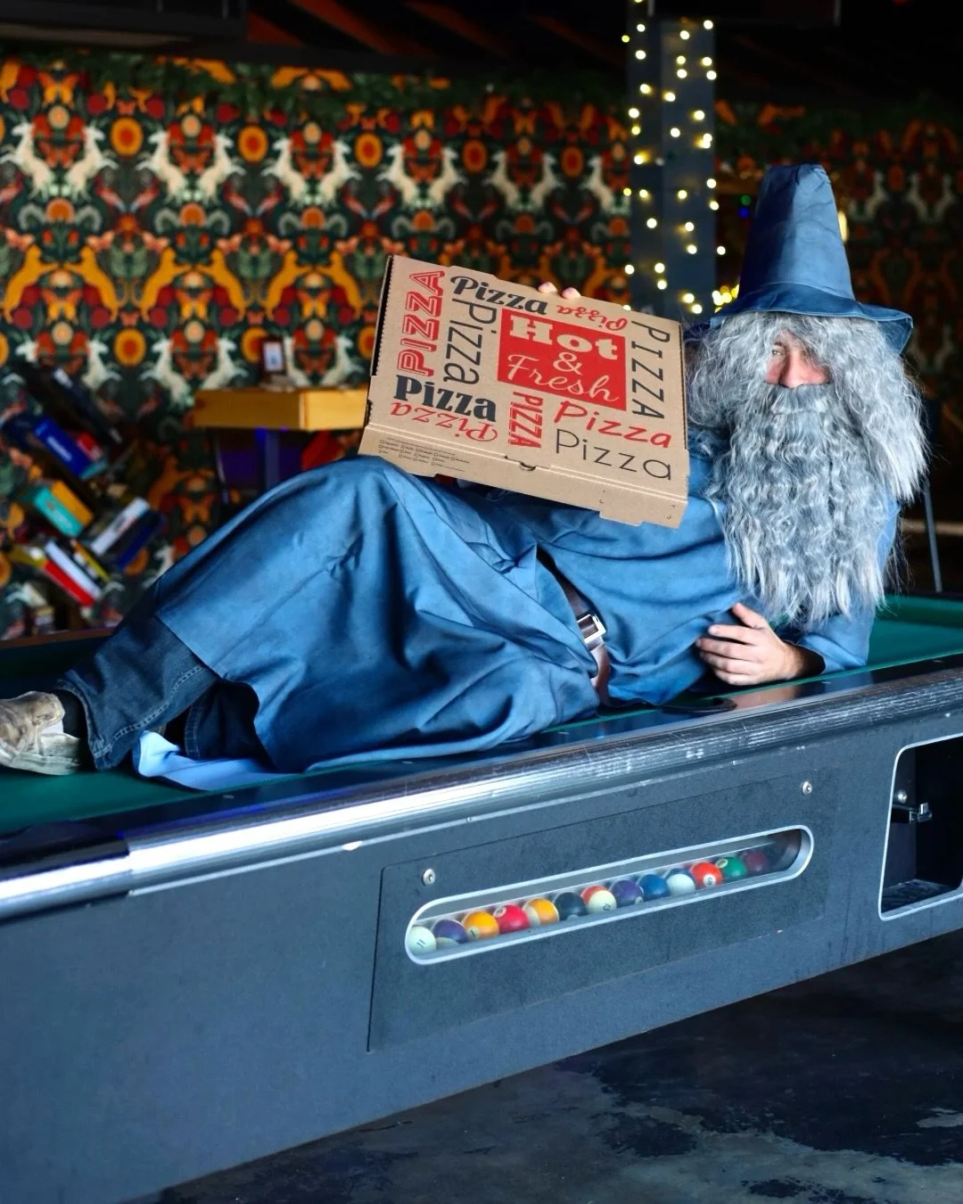 Happy National Pizza Week! 🍕🍻 We might be nominated for Best Bar in Wilmington but don&rsquo;t forget our kitchen is open too! Keep on voting for your favorites in town (link in our bio)

Side quest: We need to know what you think Gandalf would ord