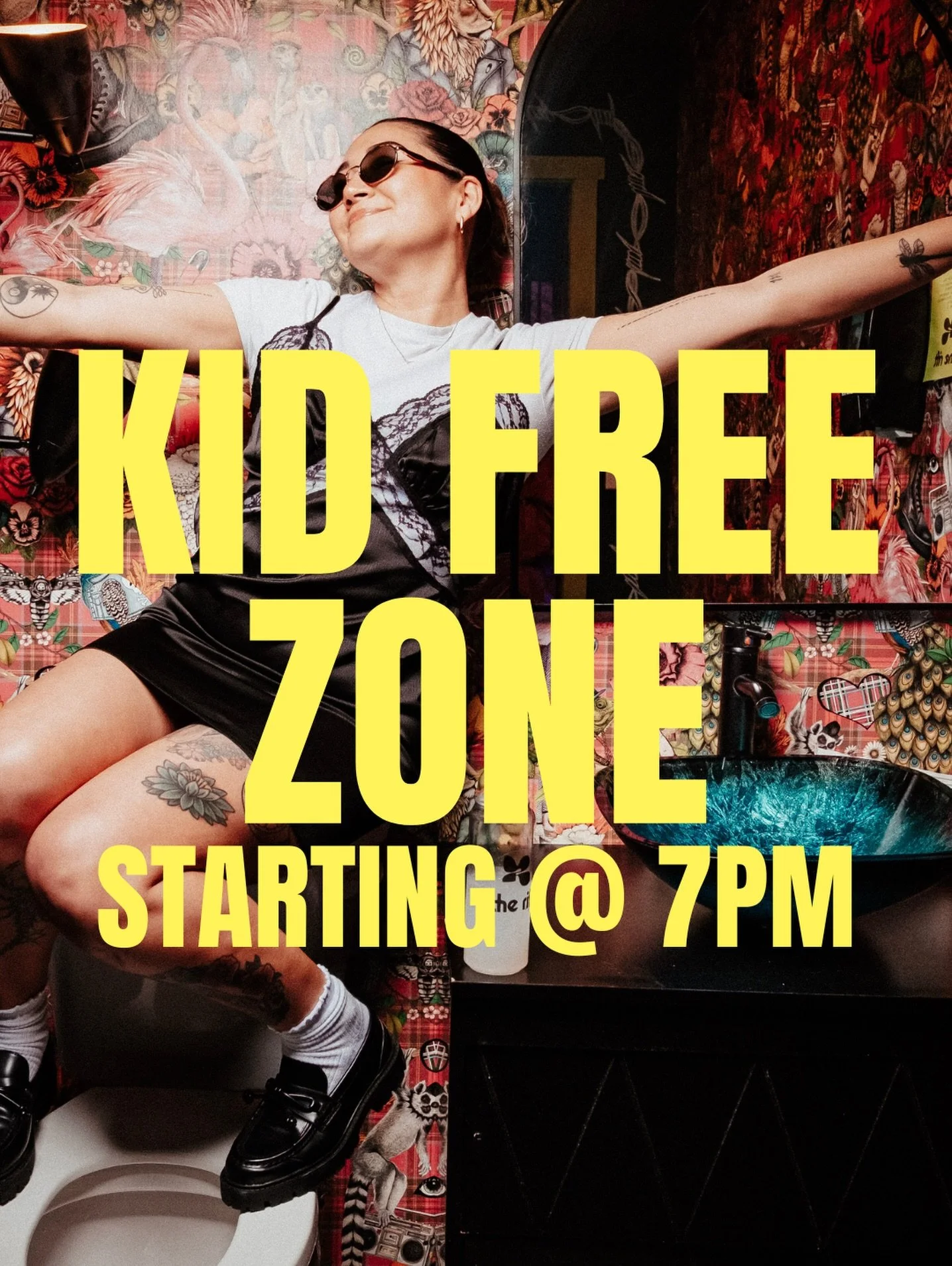 📢 Starting today/moving forward The Rift will be a kid free zone starting at 7pm! PARENTS HERE ARE SOME THINGS YOU CAN DO TO HELP KEEP THE RIFT FAMILY FRIENDLY:

NO FREE-RANGE CHILDREN 🤠
Keep your riftlings within arms reach AT ALL TIMES. You broug