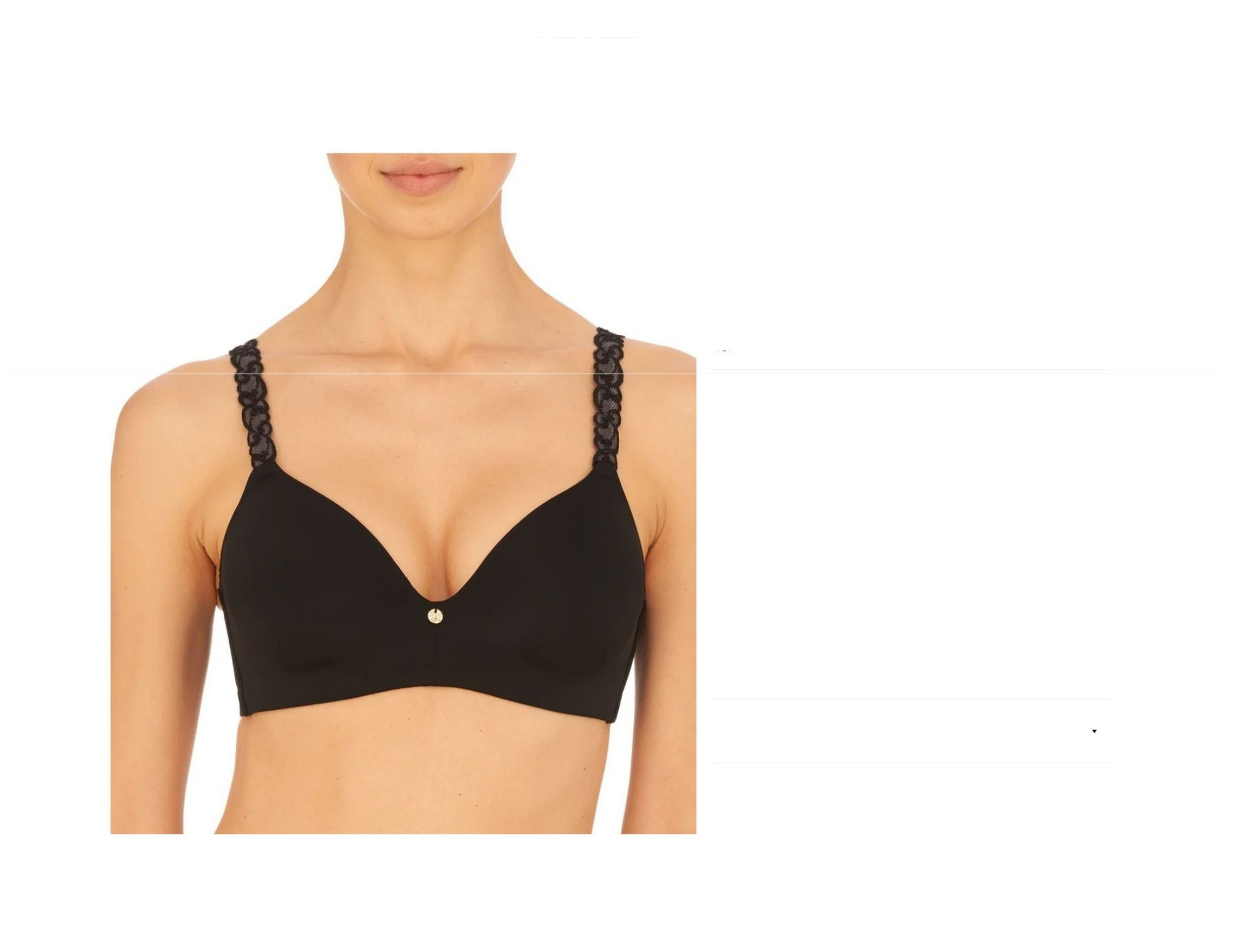 Natori, Womens, Pure Luxe Wireless Contour, Black.jpg