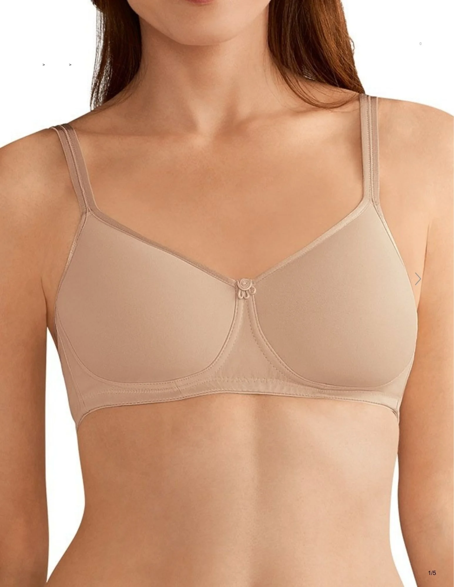 Mara Padded Wire-Free Bra - Sand