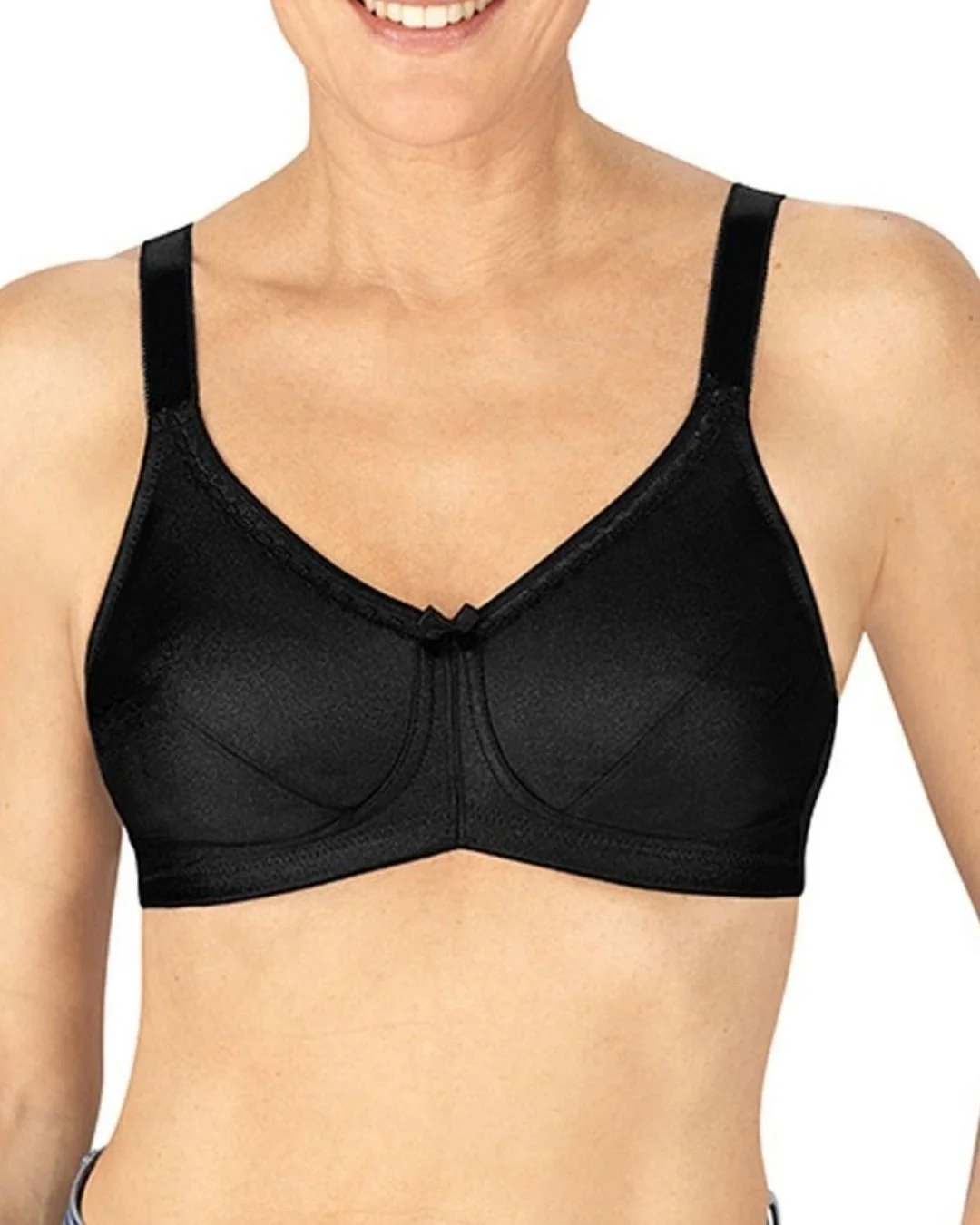 Rita Wire-Free Bra - Black