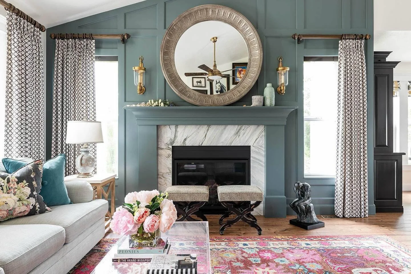 The right palette can energize, calm, inspire creativity, or set the tone for connection. 

📸: @lucycall 

#utahinteriordesign #thehausofalchemy #parkcity #playfulwithcolors #fireplacedesign #eclectic