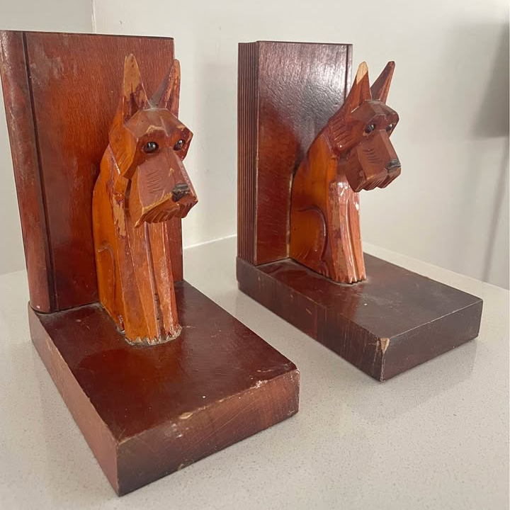 Vintage Bookends