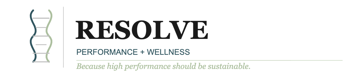 RESOLVE PERFORMANCE+WELLNESS