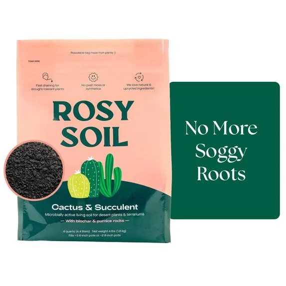 Rosy Soil Cactus & Succulent Mix (4qt)