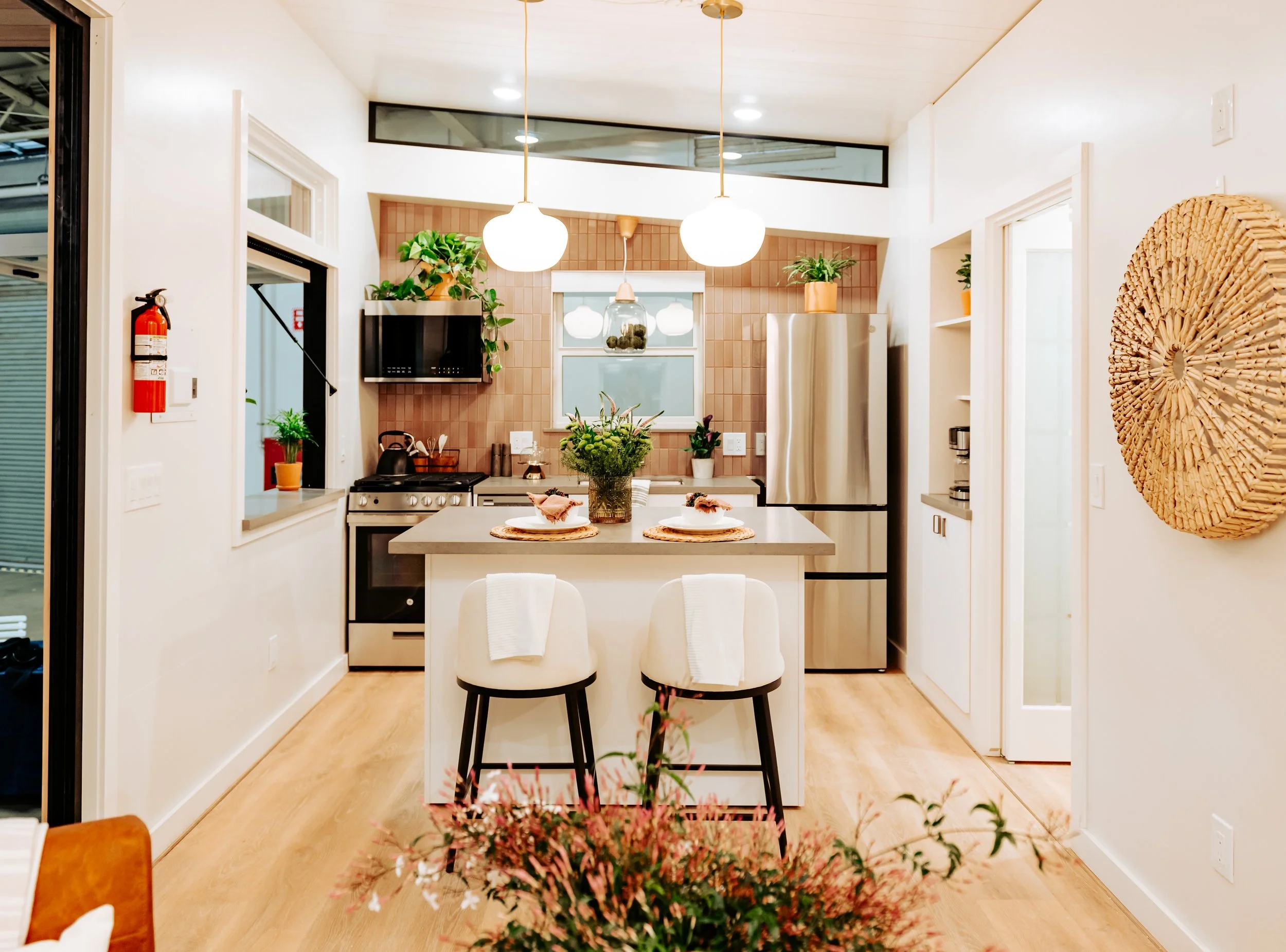 Central Coast Tiny Homes | Plant Staging