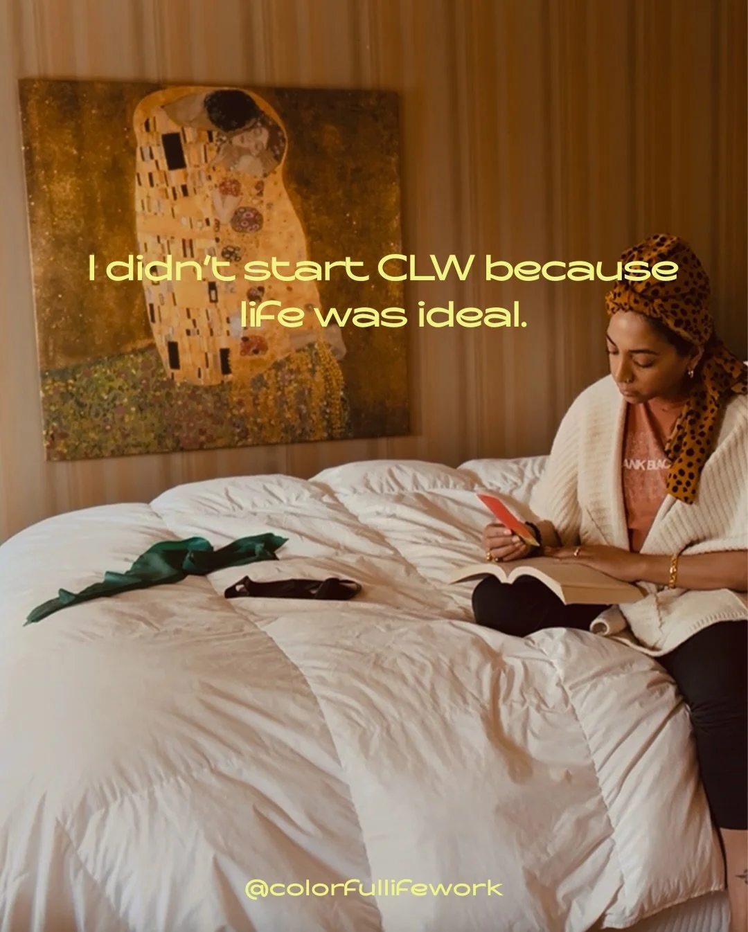 Colorful LifeWork was born in a season of healing. 
Not from having it all figured out, but from choosing to come back to myself. 

This work is about creating a life that supports you. 
One rooted in clarity, intention, and alignment. 

If you are r