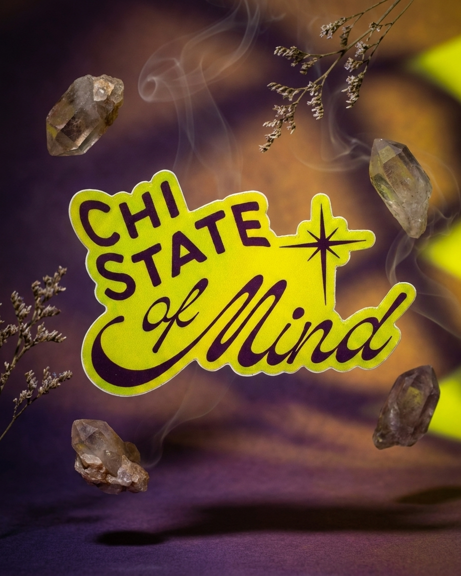 Chi State of Mind (text version) sticker