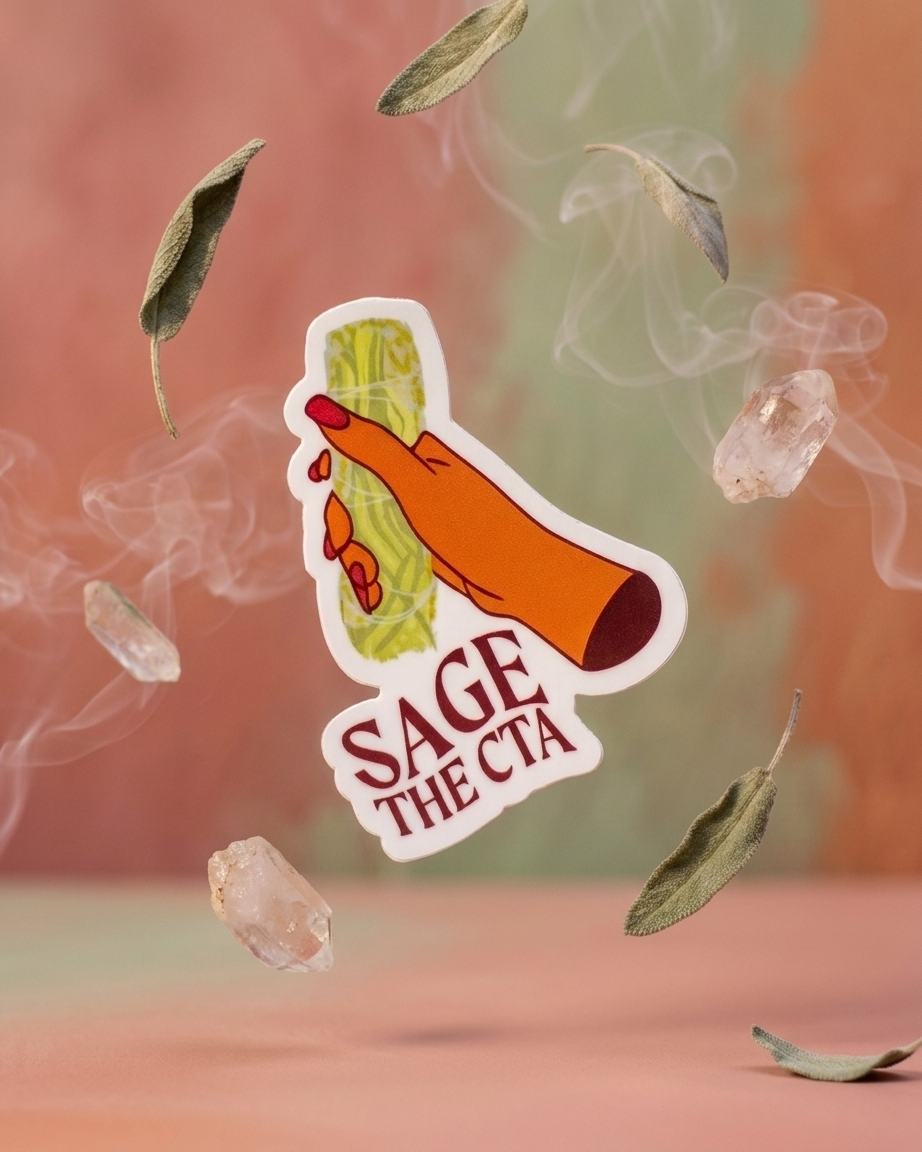Sage the CTA sticker