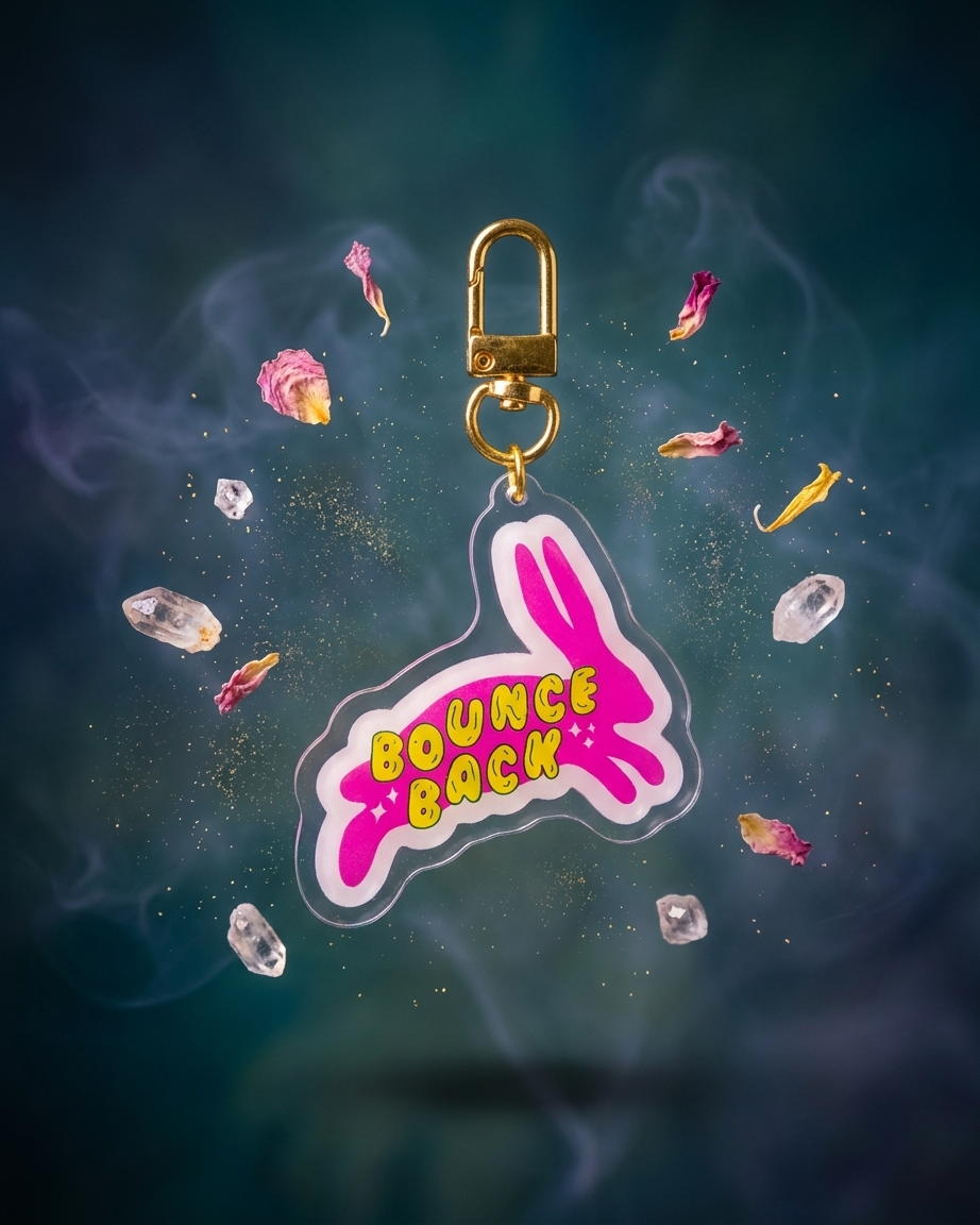 Bounce Back Keychain