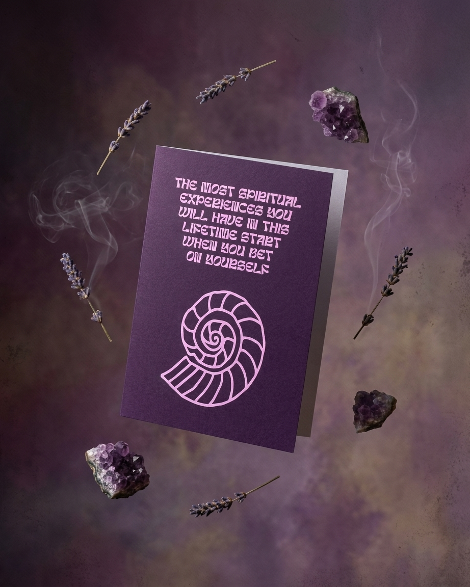 Spiritually Bet on Yourself card
