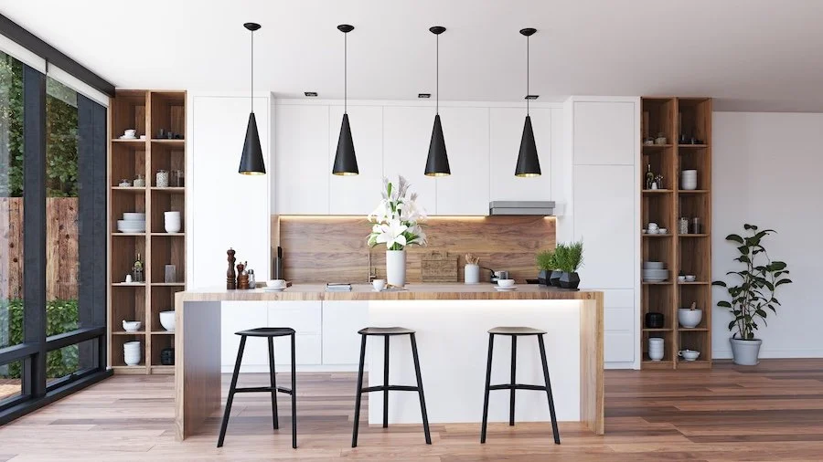 Custom kitchen cabinets in Danville, CA.