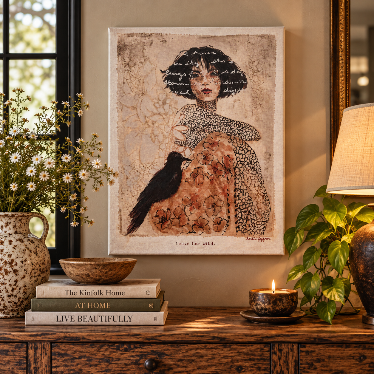 Cozy Wild Woman Art Vignette.png