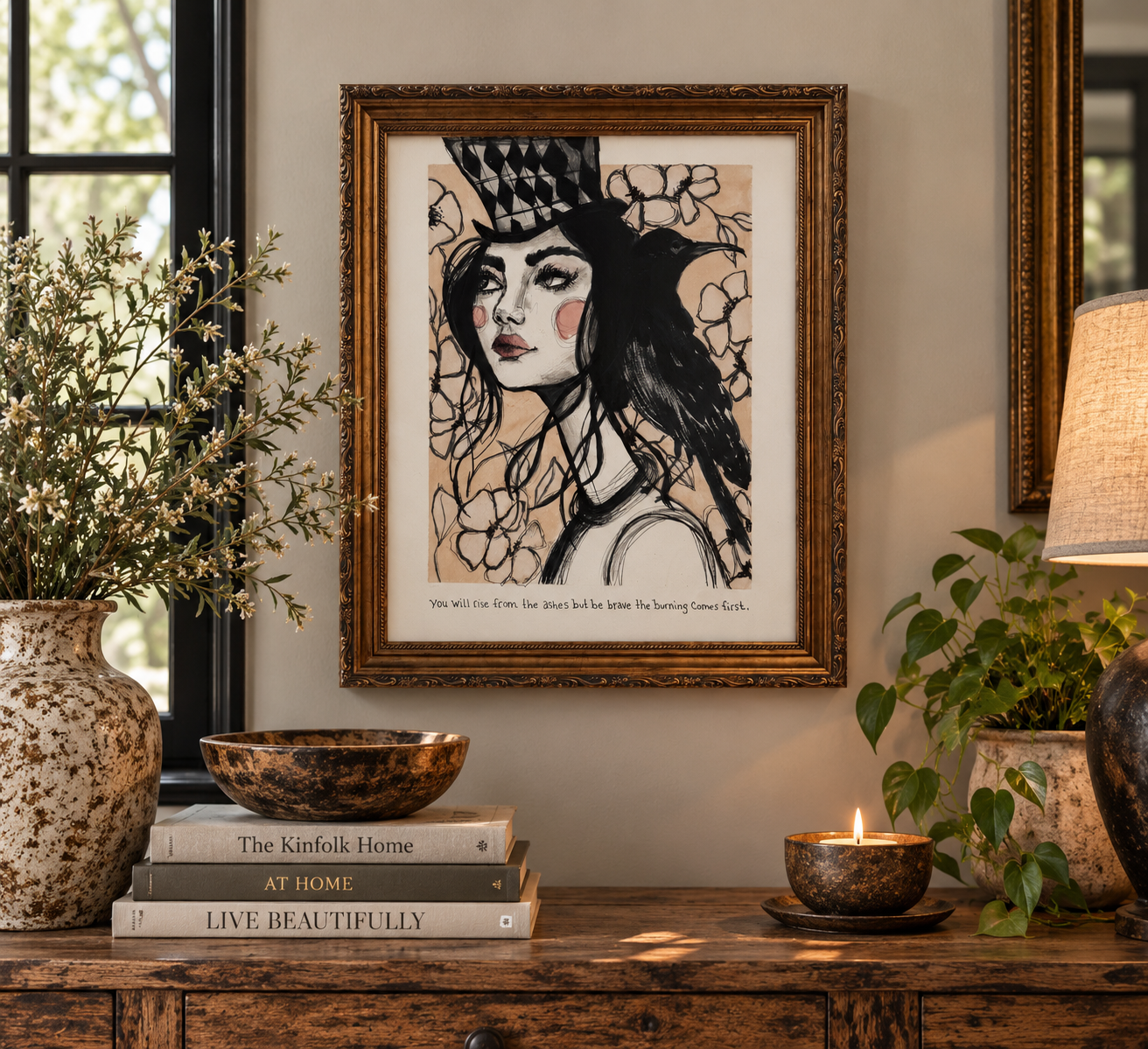Cozy Vintage Art Vignette.png
