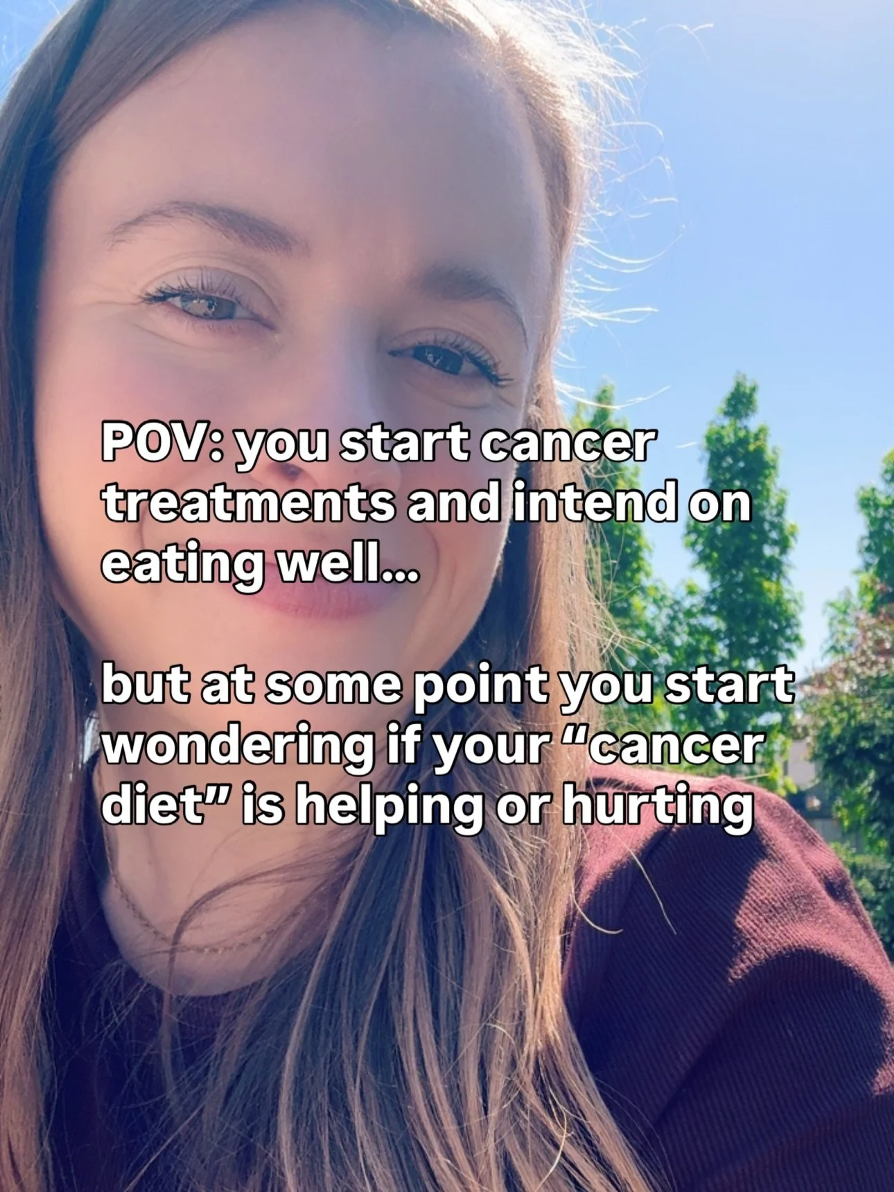 You start cancer treatment fully intending to &ldquo;eat well&rdquo;&hellip;
and somewhere along the way you start wondering if your &ldquo;cancer diet&rdquo; is actually helping&hellip;or hurting.

This is something I hear more often than you&rsquo;