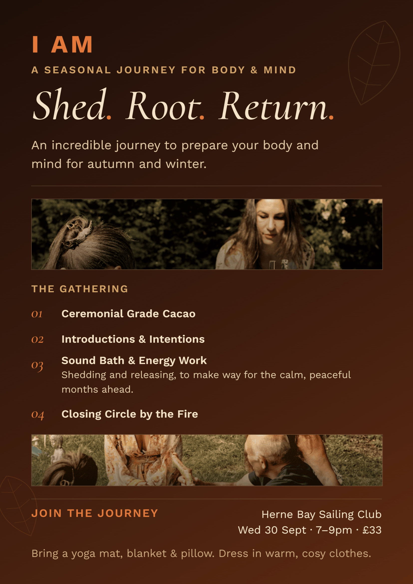 Shed, Root,Return 