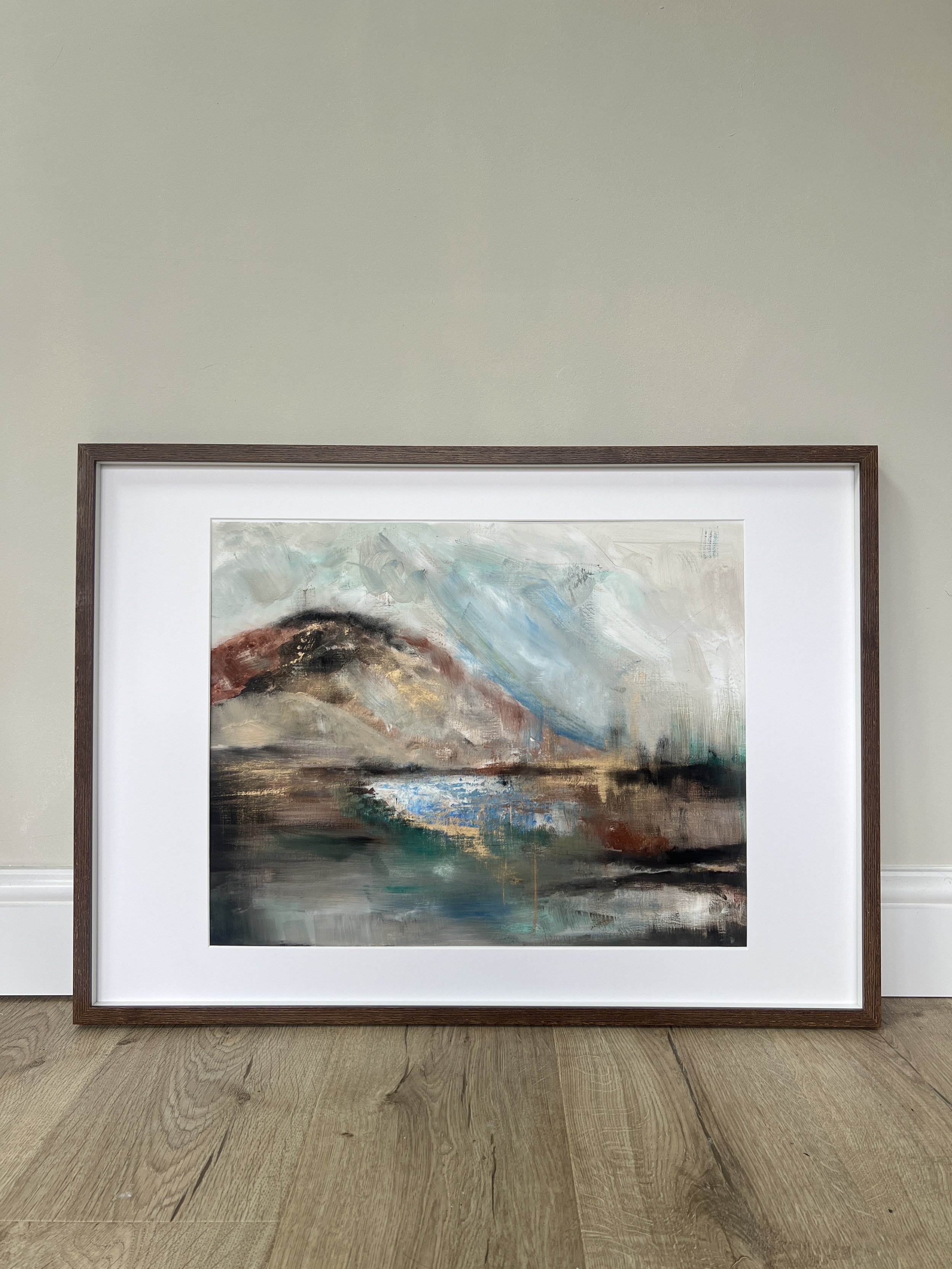 'The Quiet Between' - Oil on Paper