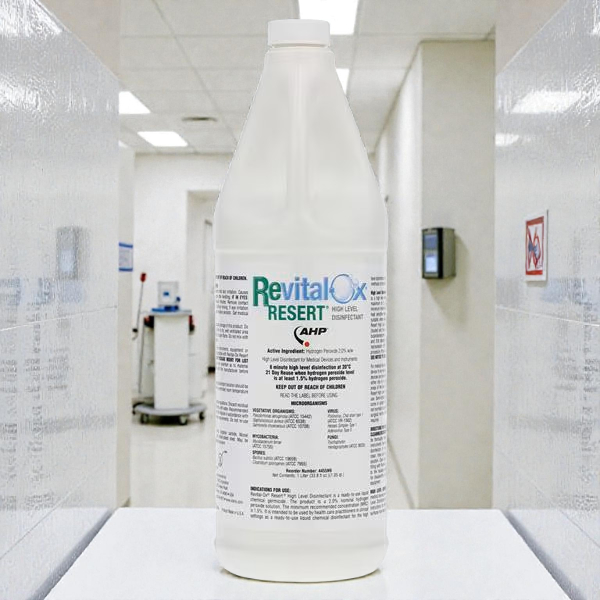 Revital-Ox RESERT High Level Disinfectant - Optional Test Strips Bundle