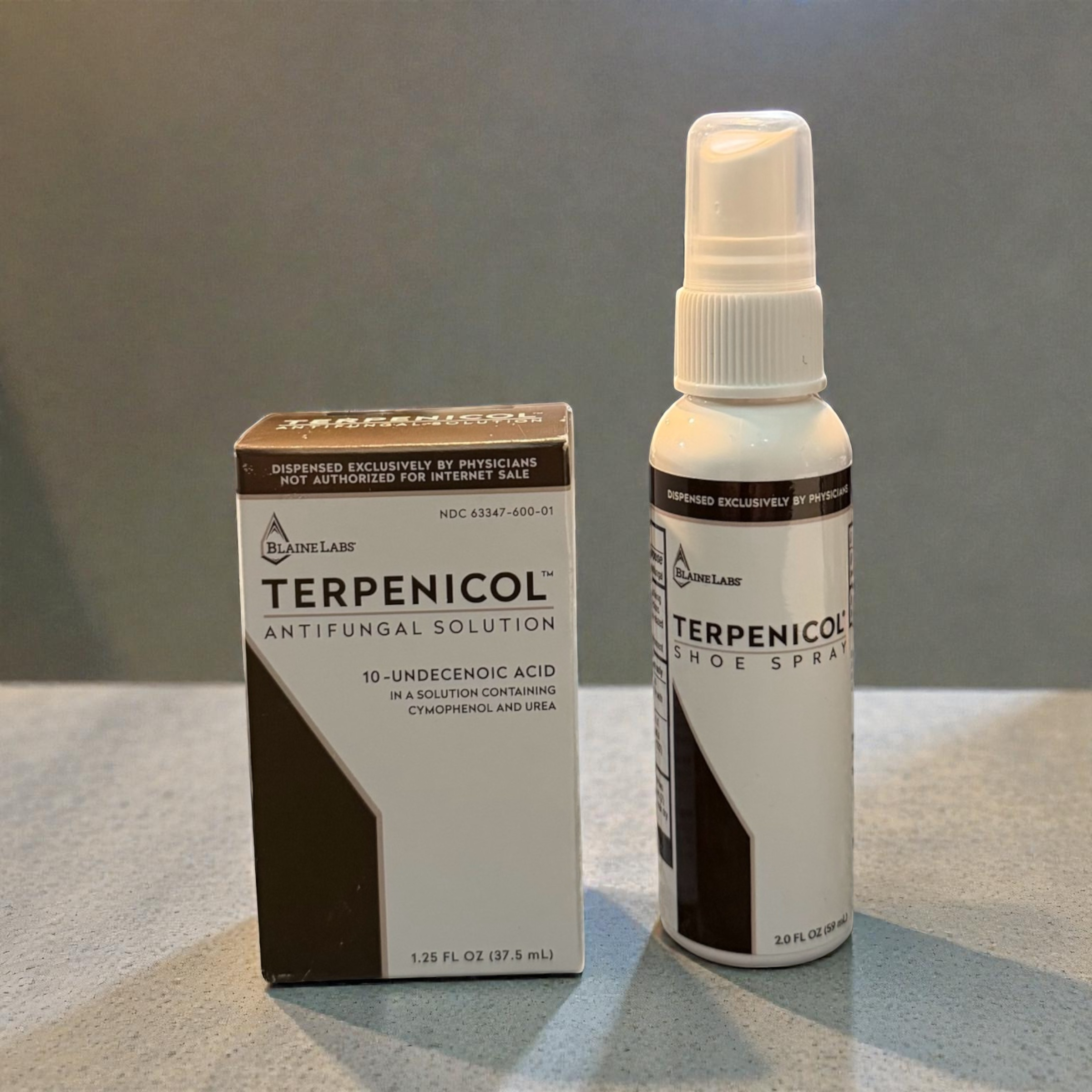 Terpenicol Solution and Shoe Spray
