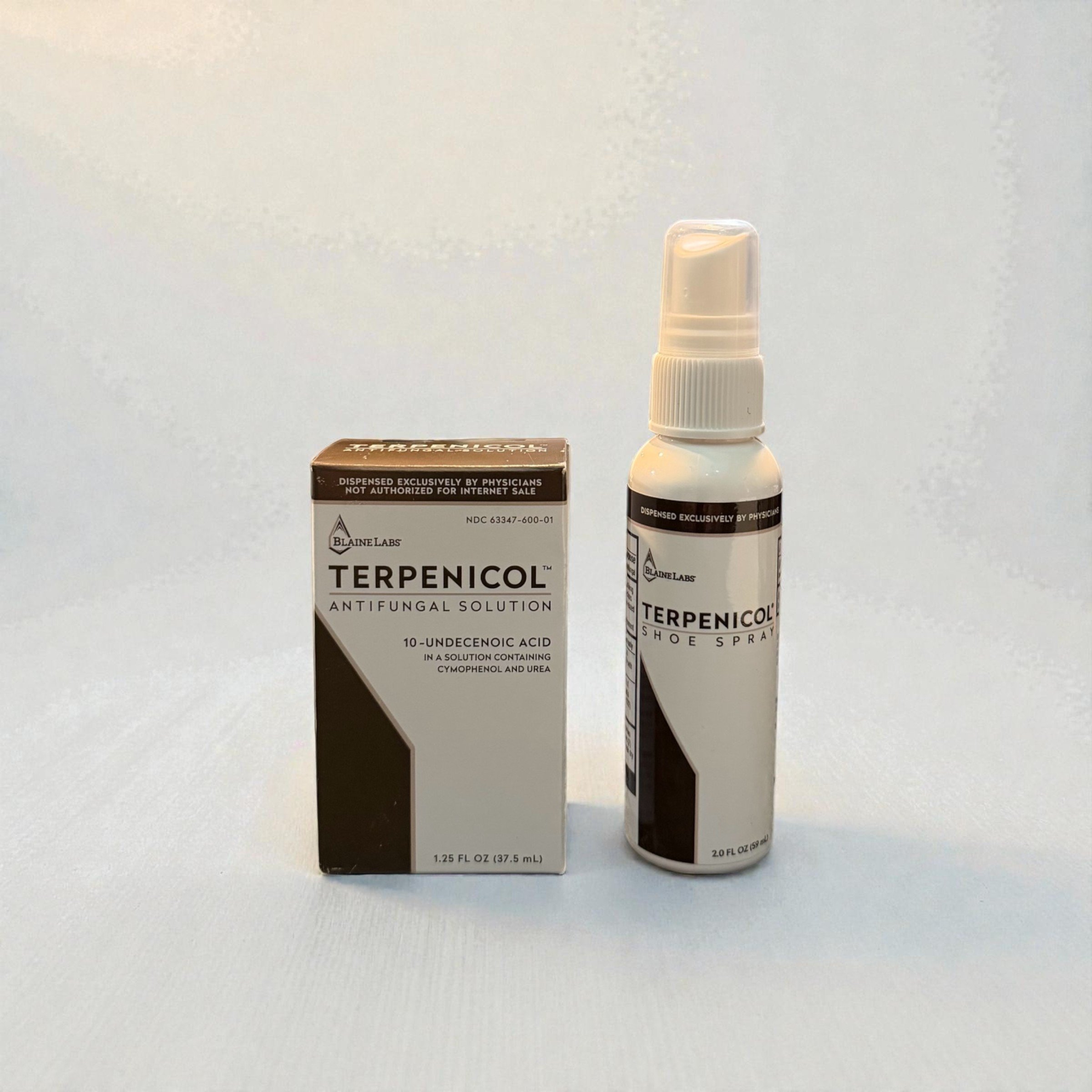 Terpenicol Solution and Shoe Spray