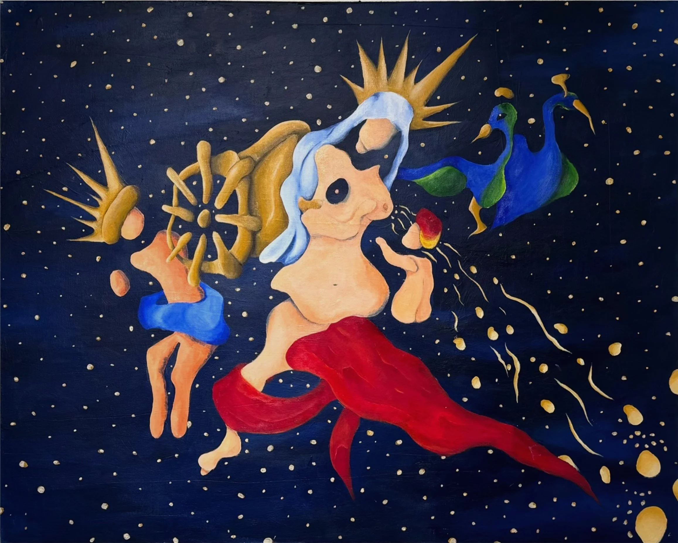 BigBang | 2025 | Acrílica sobre lienzo | 24" x 30"