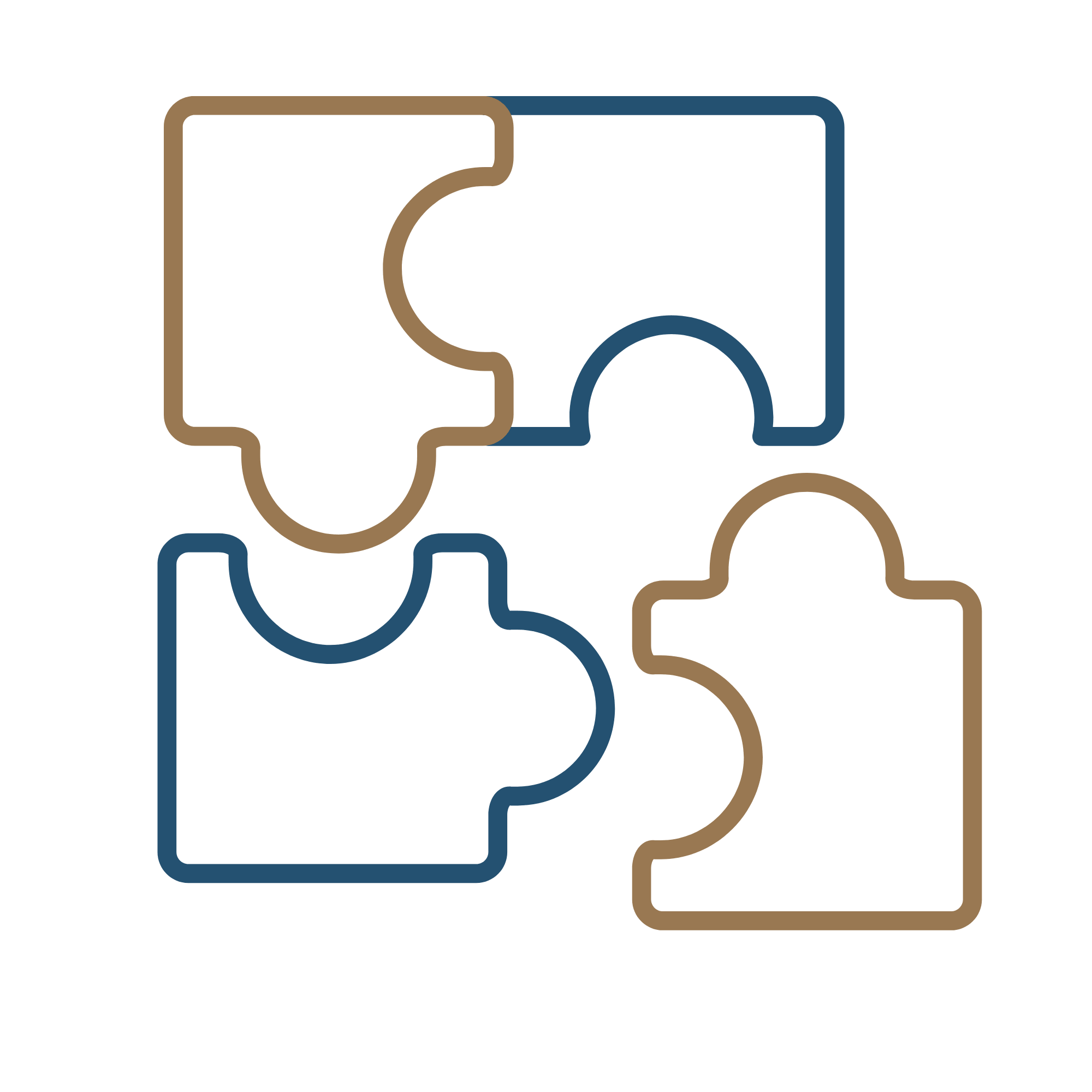 Graphic of puzzle pieces