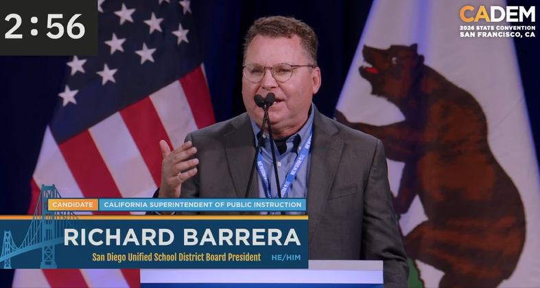 Barreras’ 2026 California Democratic Party Speech  