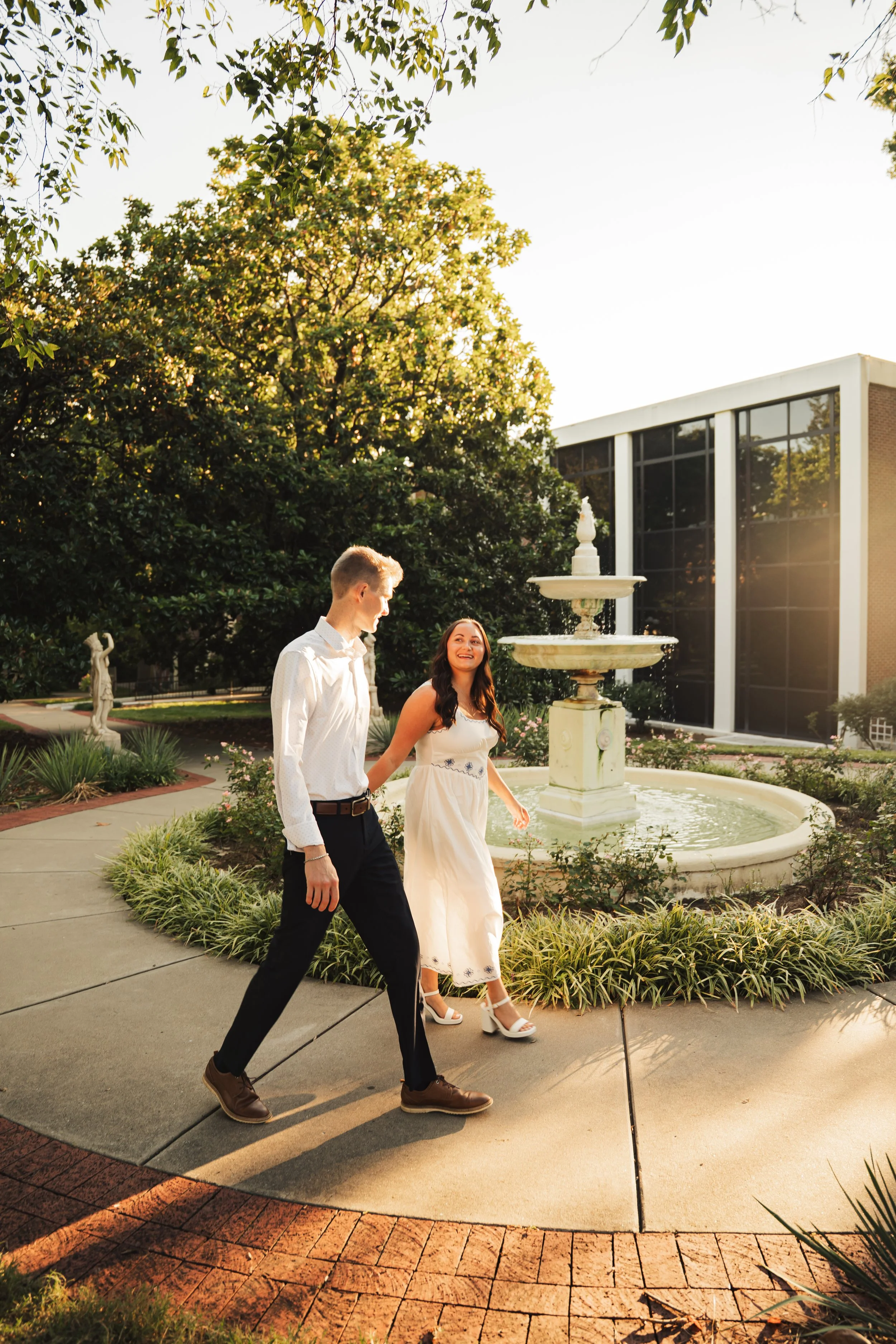 Trevor and Brie at belmont mansion engagements@kenzimariephotography-13.jpg