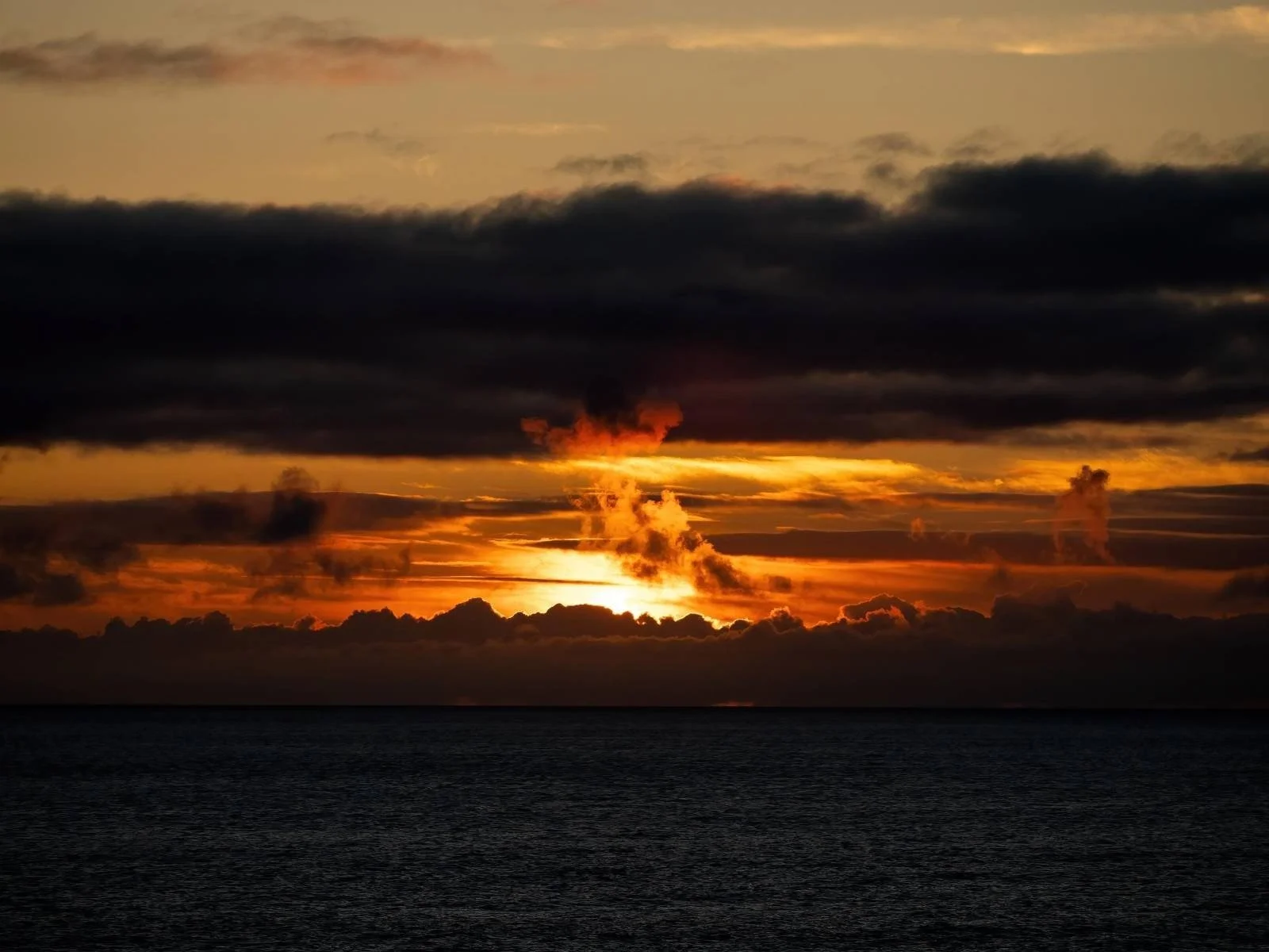 Biscay gives good sunsets when you can see them :)