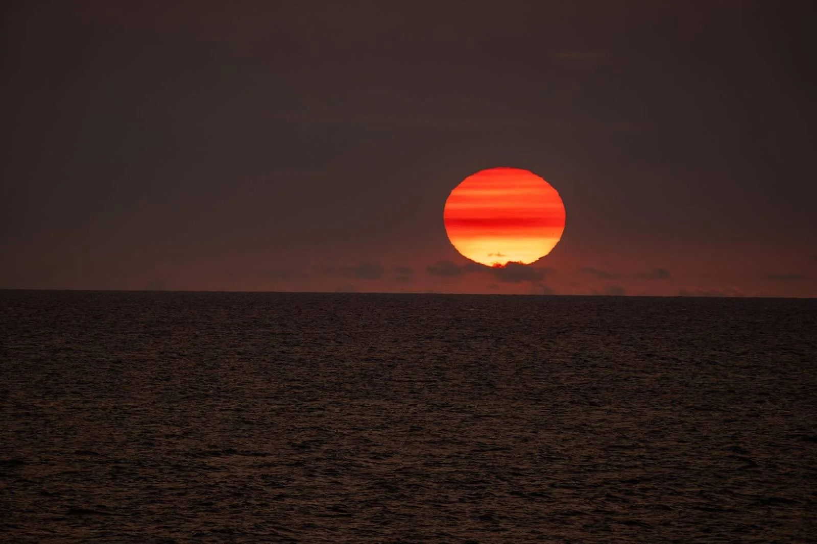 Good sunsets in Biscay!