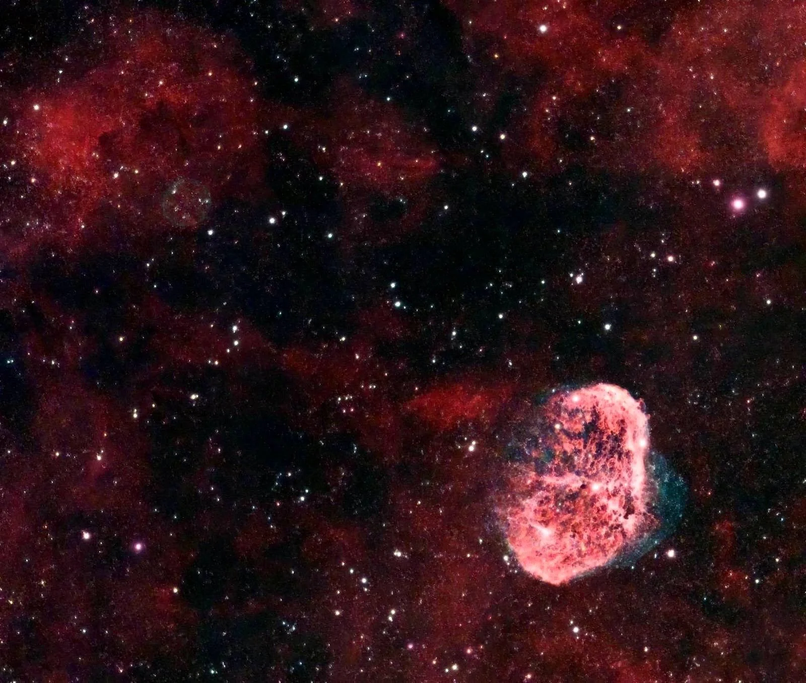 The Crescent and the soap bubble