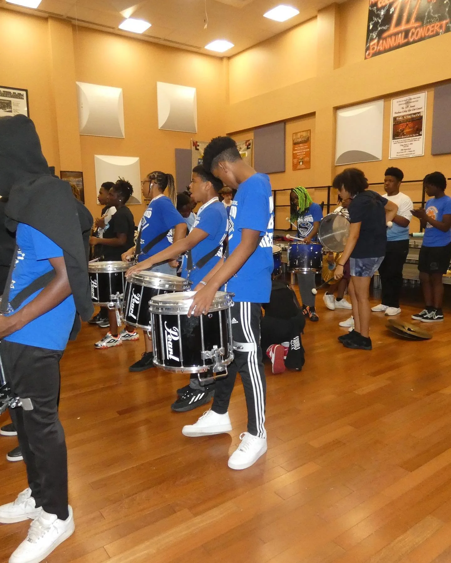BE SURE TO BE AT THE MOREHOUSE GYMNASIUM TOMORROW AT 7:30P FOR THE SHOW! 
This years camp showcase is one you definitely don't want to miss🔥
&bull;
&bull;
&bull;
#drumline #drums #percussion #camp #percussionists #bandcamp #summer #morehouse #oneatl