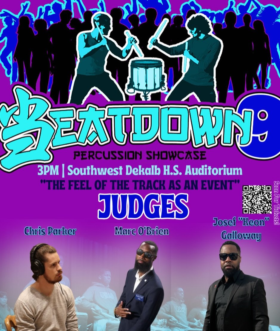 •
Judges have been SOLIDIFIED! ✔️
It's a hard job being a judge but we've got some of the biggest names of NAMES to help pick our champion!
•
•
•
Beatdown 9 🥁
Saturday, March 29, 2025 | 3P
Southwest DeKalb High School
Ticket lin