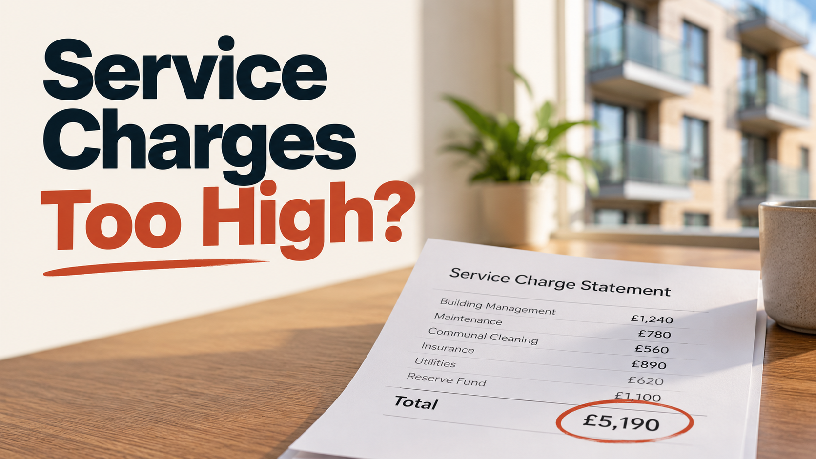 Is Your Service Charge Too High? 10 Things Leaseholders Should Check