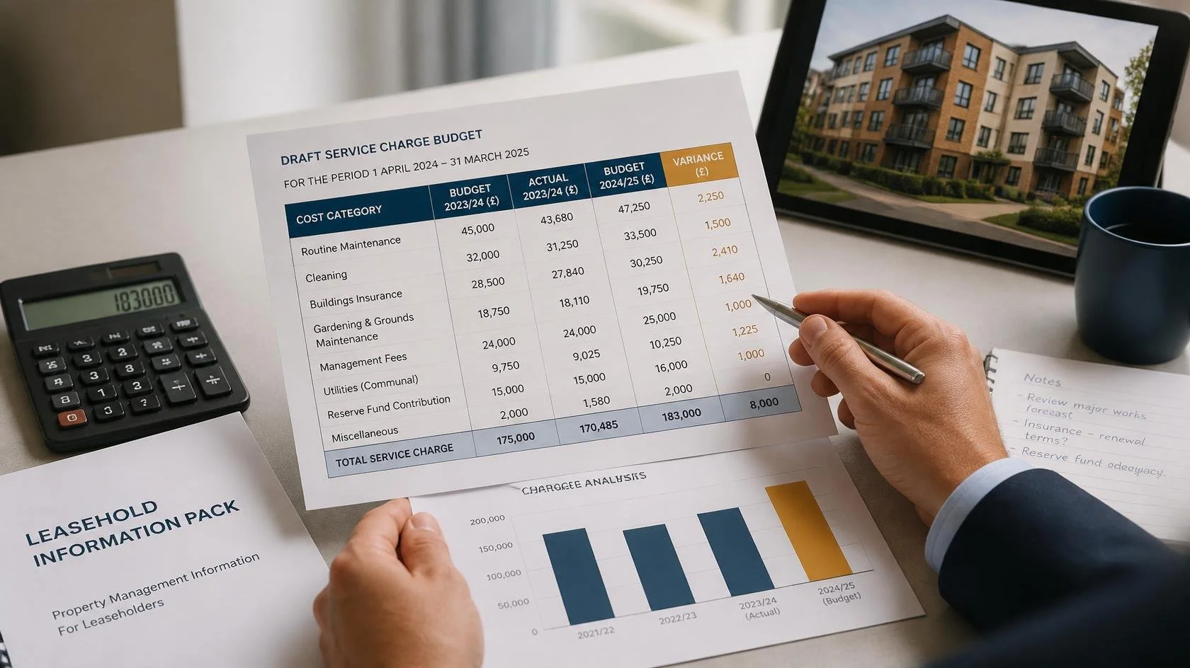 How to Analyse Your Leasehold Service Charge Accounts and Budget