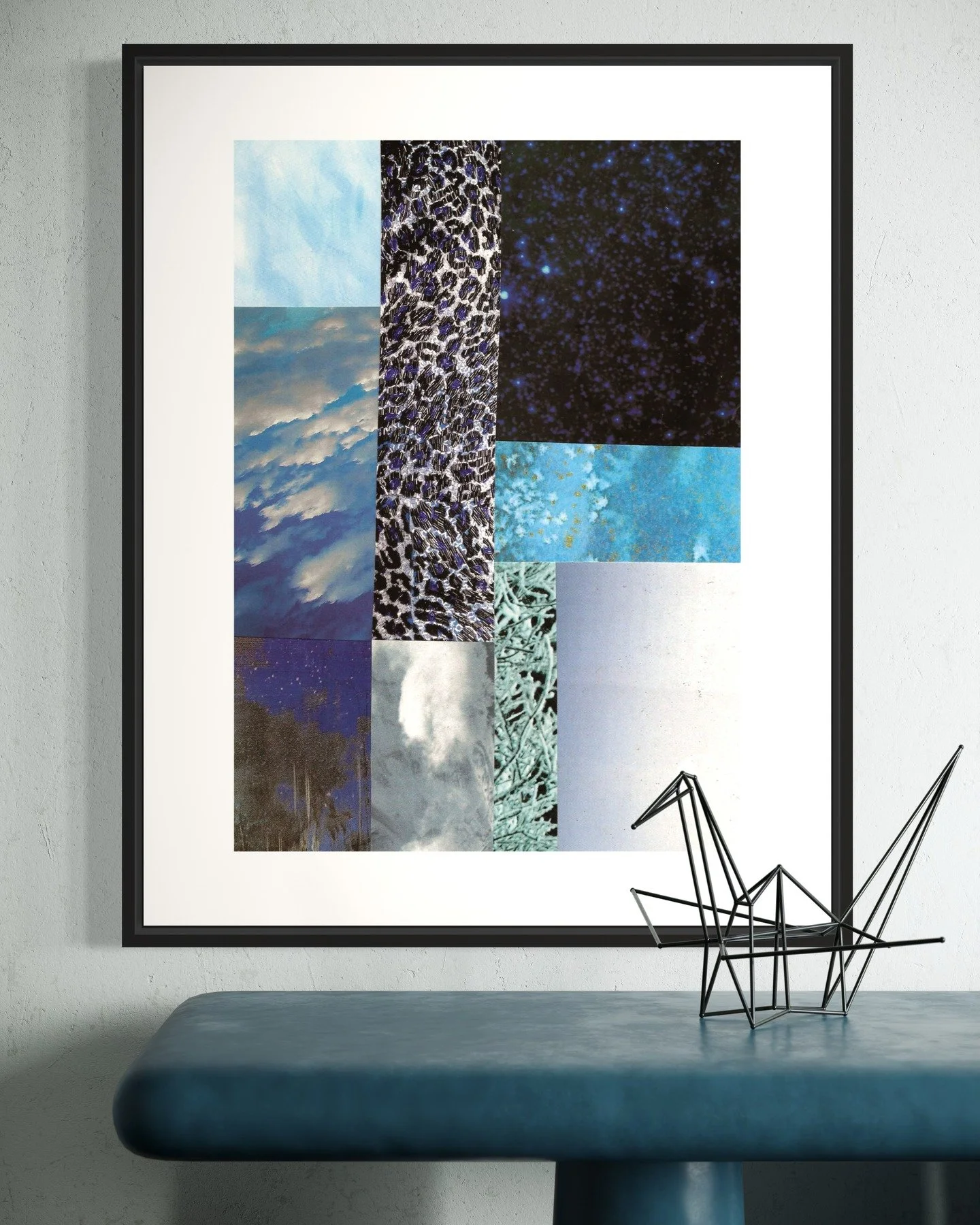 Say hello to the STARS art print. Part of the Dream Grid Series. I hope these pieces bring you a little of the quiet magic they brought me while creating them ✨✨✨